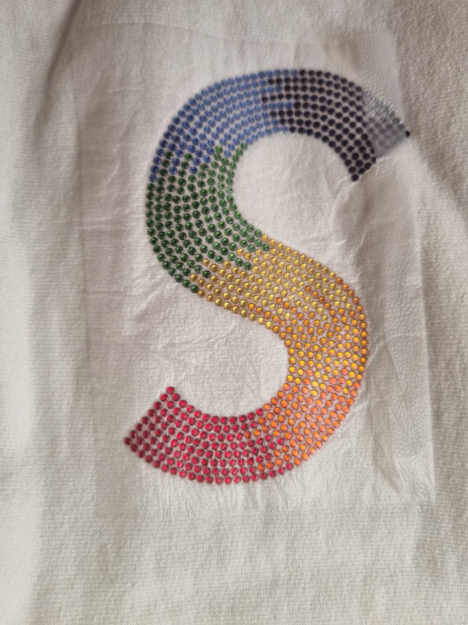 Supreme Supreme Swarovski S Logo Hooded Sweatshirt White Size US XL / EU 56 / 4 - 10 Thumbnail