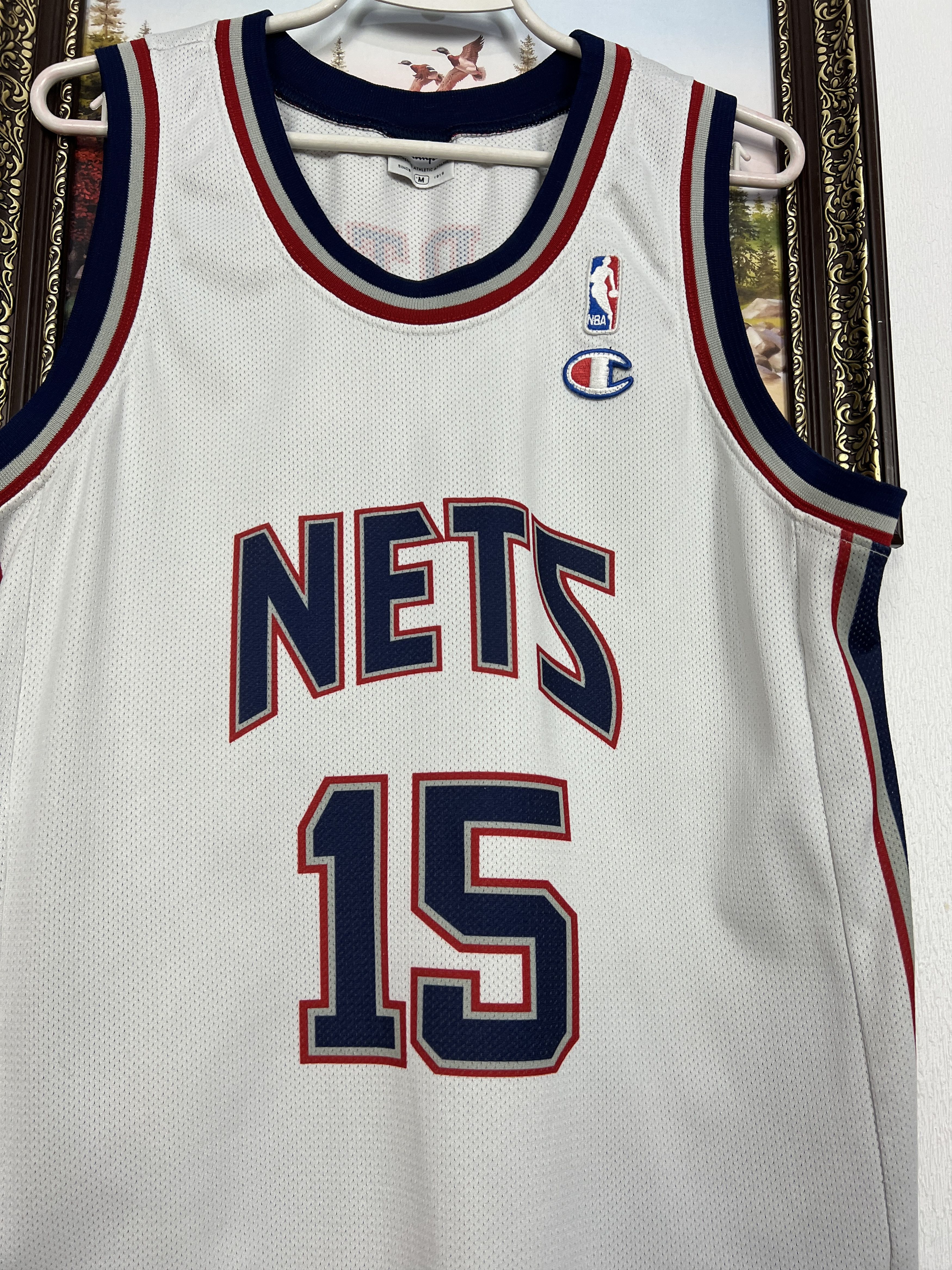 Champion Vintage 90's New Jersey Nets Carter #15 NBA Jersey Trikot Size US M / EU 48-50 / 2 - 3 Thumbnail