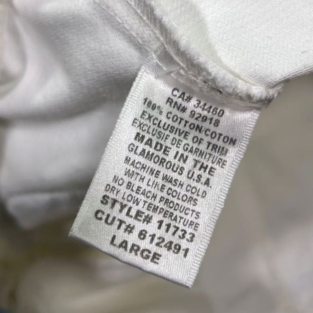 Juicy Couture VINTAGE Juicy Couture Blazer Shirt Womens Large White Size 36" / US 14 / IT 50 - 6 Thumbnail