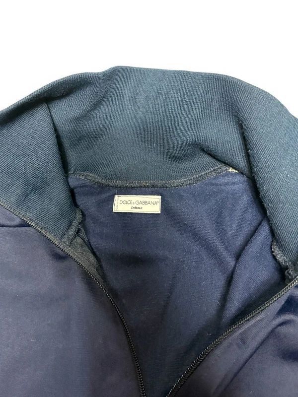 Dolce & Gabbana Vintage Dolce & Gabbana Athletic Track Jacket, Navy Size US M / EU 48-50 / 2 - 7 Thumbnail