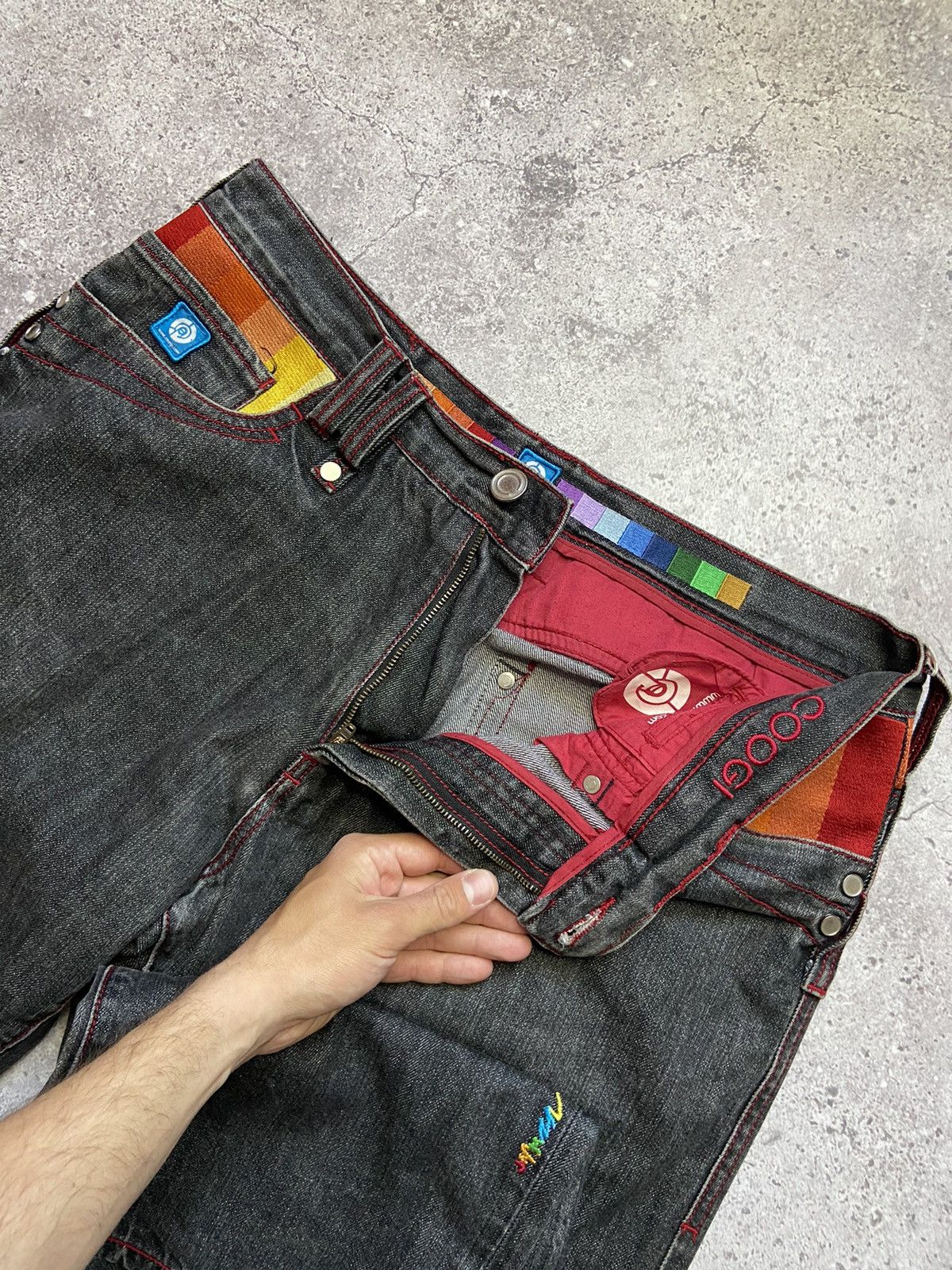 Coogi Vintage Coogi Jeans buggy Hip Hop Rap Size US 36 / EU 52 - 2 Thumbnail