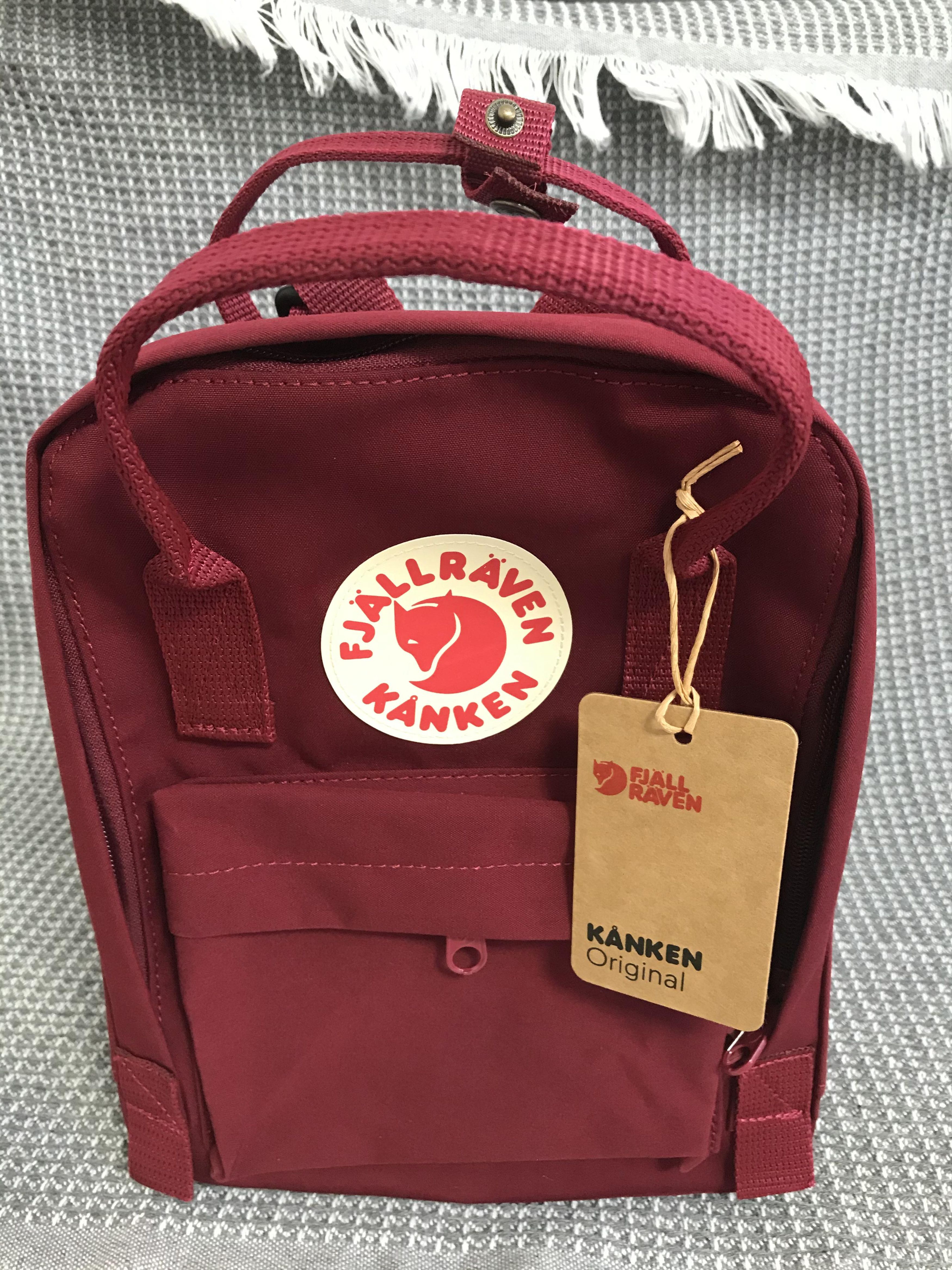 Fjallraven Fjallraven Kanken Sling Bag Red Wine Size ONE SIZE - 1 Thumbnail
