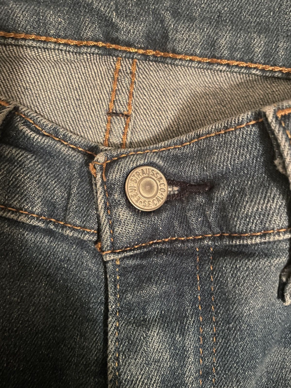 Levi's × Levi's Made & Crafted Levi “511” Blue Jeans Size US 31 - 3 Thumbnail