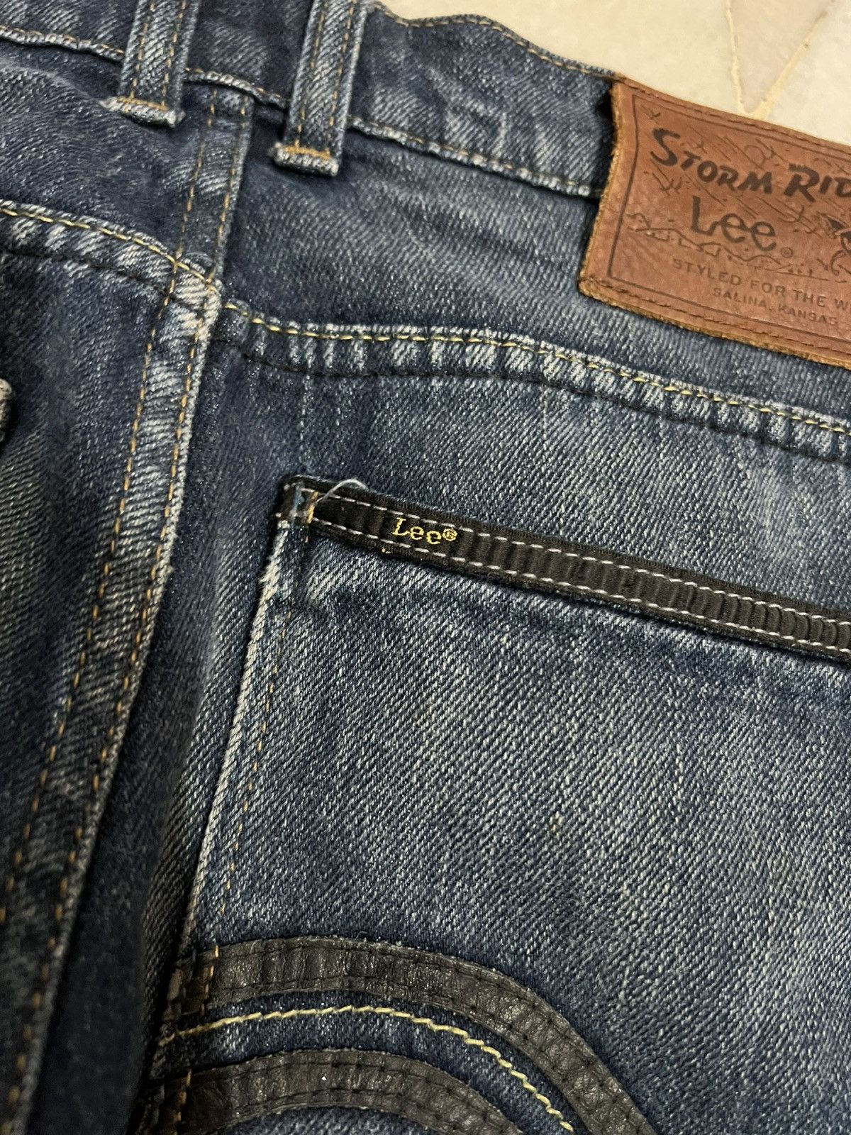 Japanese Brand 🌈Flare 90’s Lee Cowboy Washed jeans Size US 32 / EU 48 - 18 Thumbnail