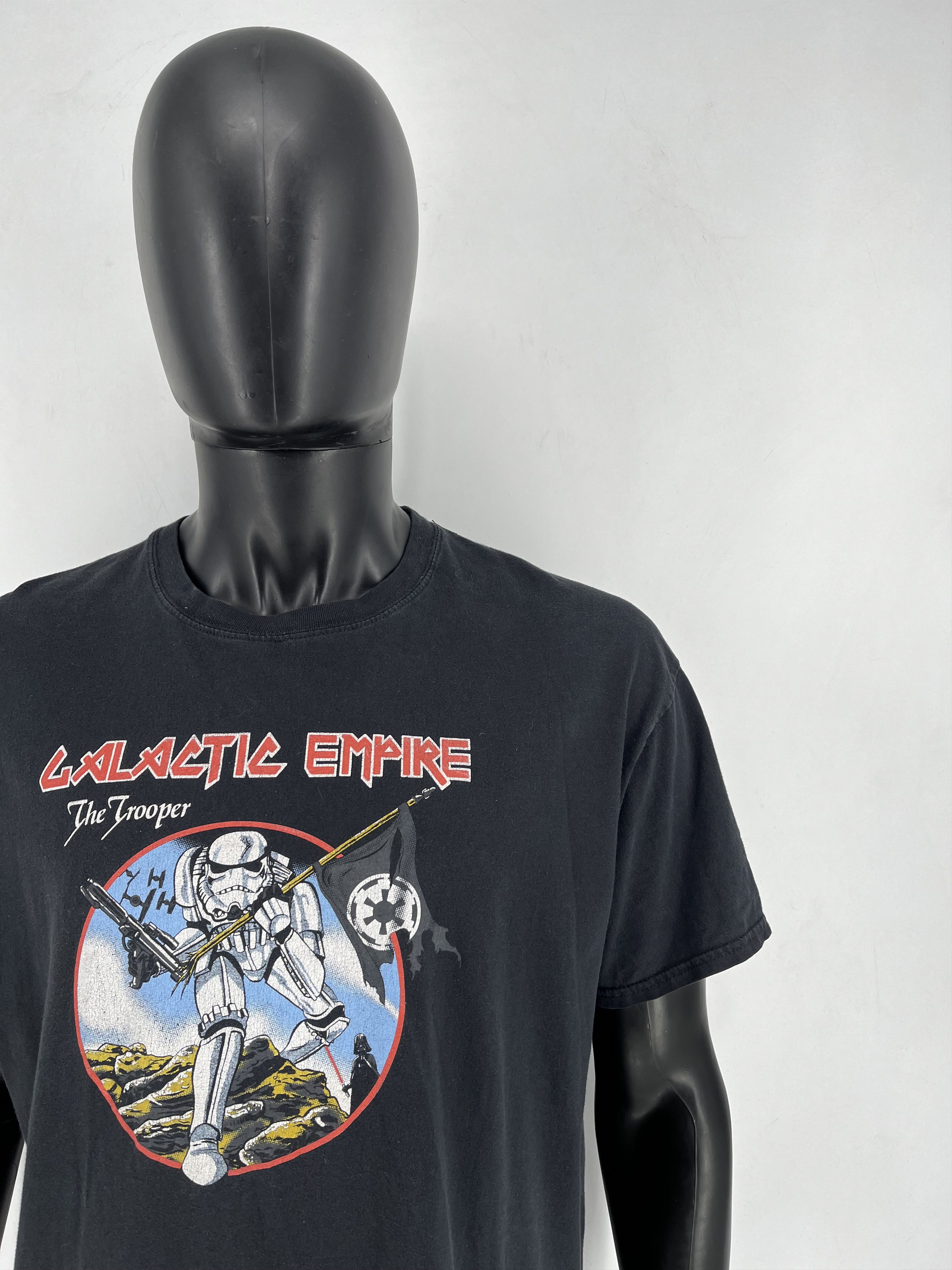 Band Tees VINTAGE STAR WARS x IRON MAIDEN THE TROOPER PROMO TEES Size US XL / EU 56 / 4 - 7 Thumbnail