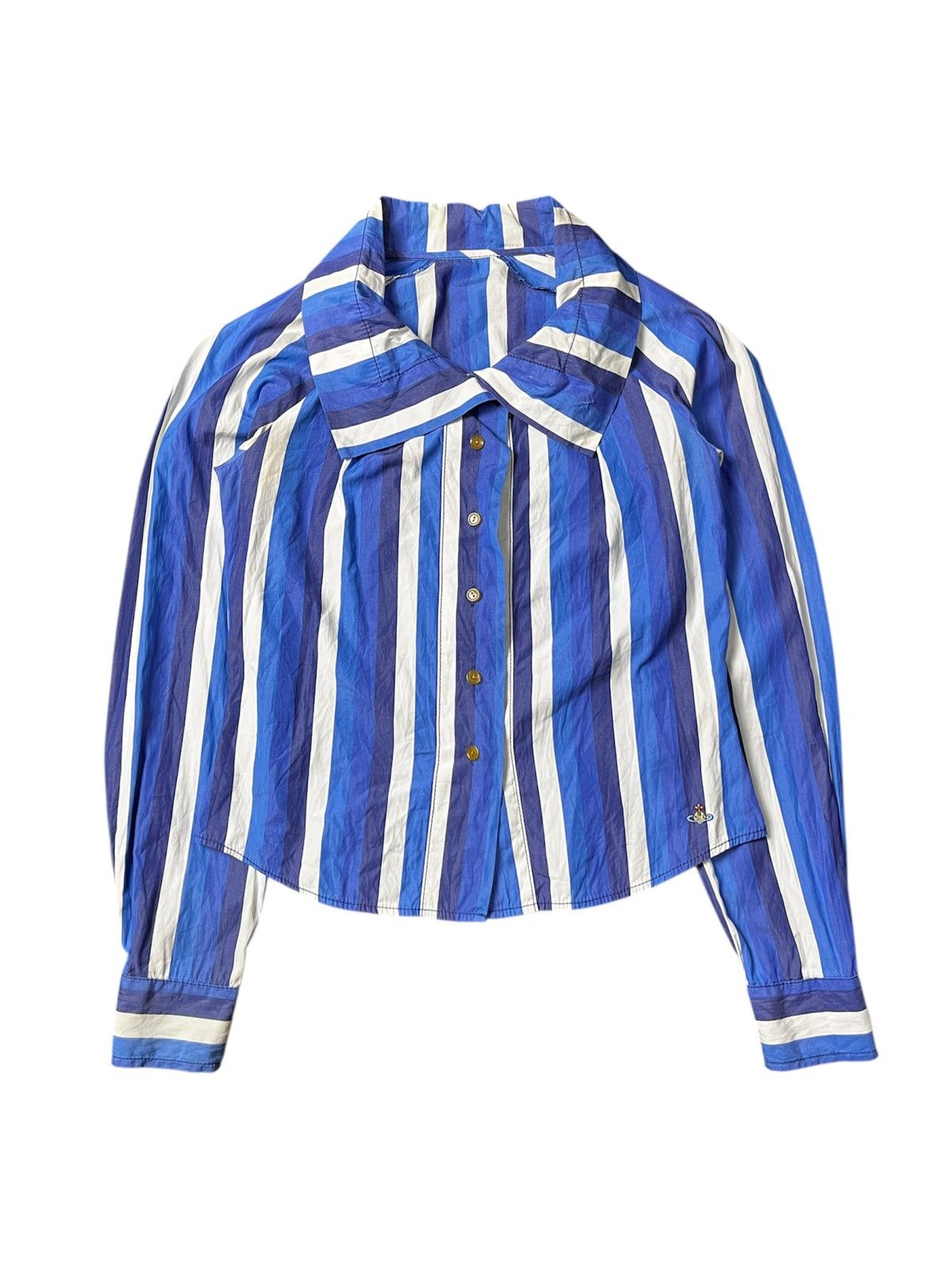 Rare Vivienne WestWood Stirped Shirt blue
