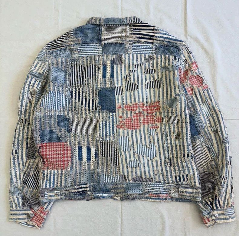 Kapital Kapital Destroy boro patchwork jacket-2506 Size US XL / EU 56 / 4 - 3 Thumbnail