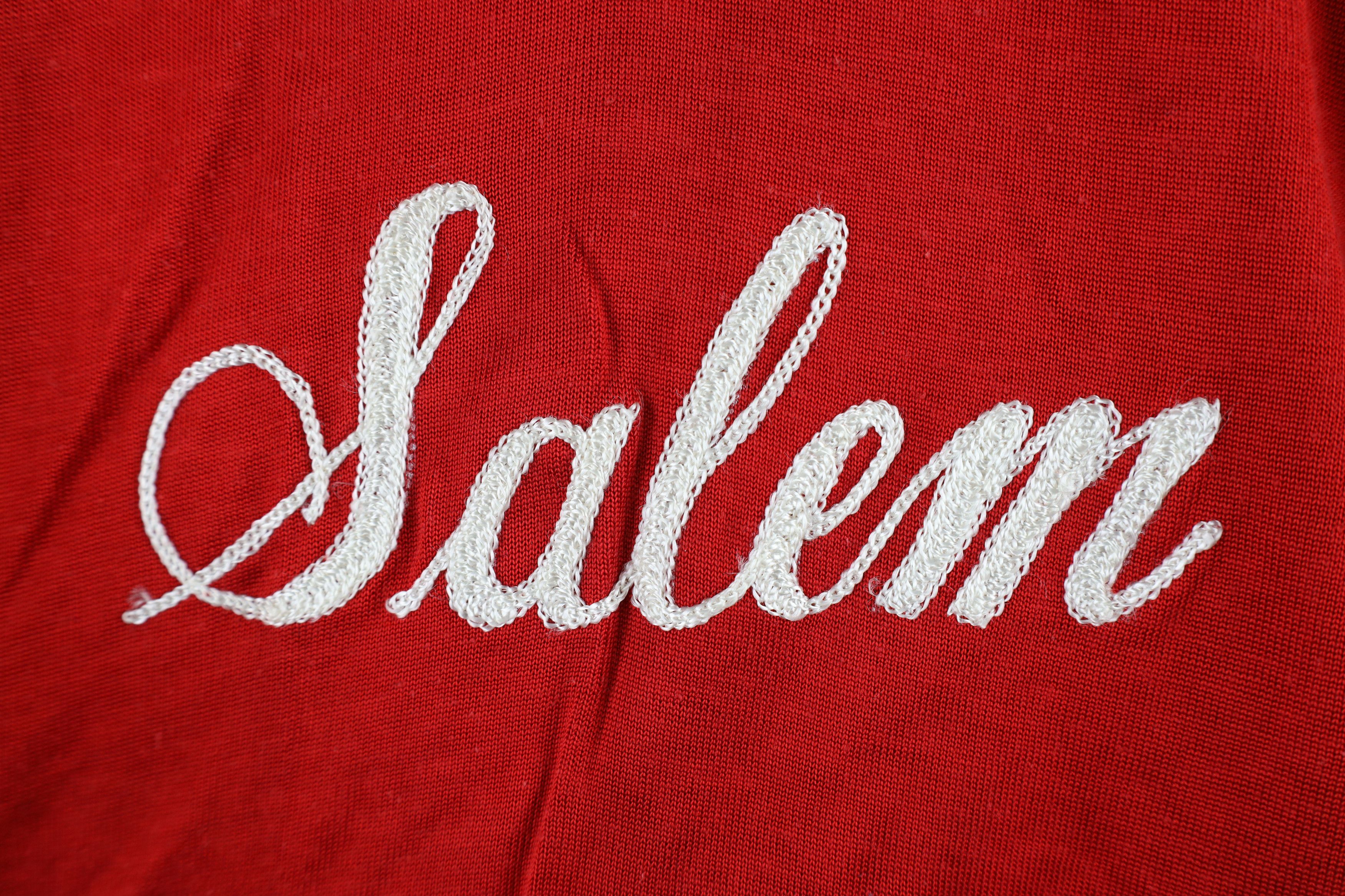 Vintage Vintage 60s Durene Knit Chain Stitch Salem Jersey T-Shirt Size US L / EU 52-54 / 3 - 7 Thumbnail