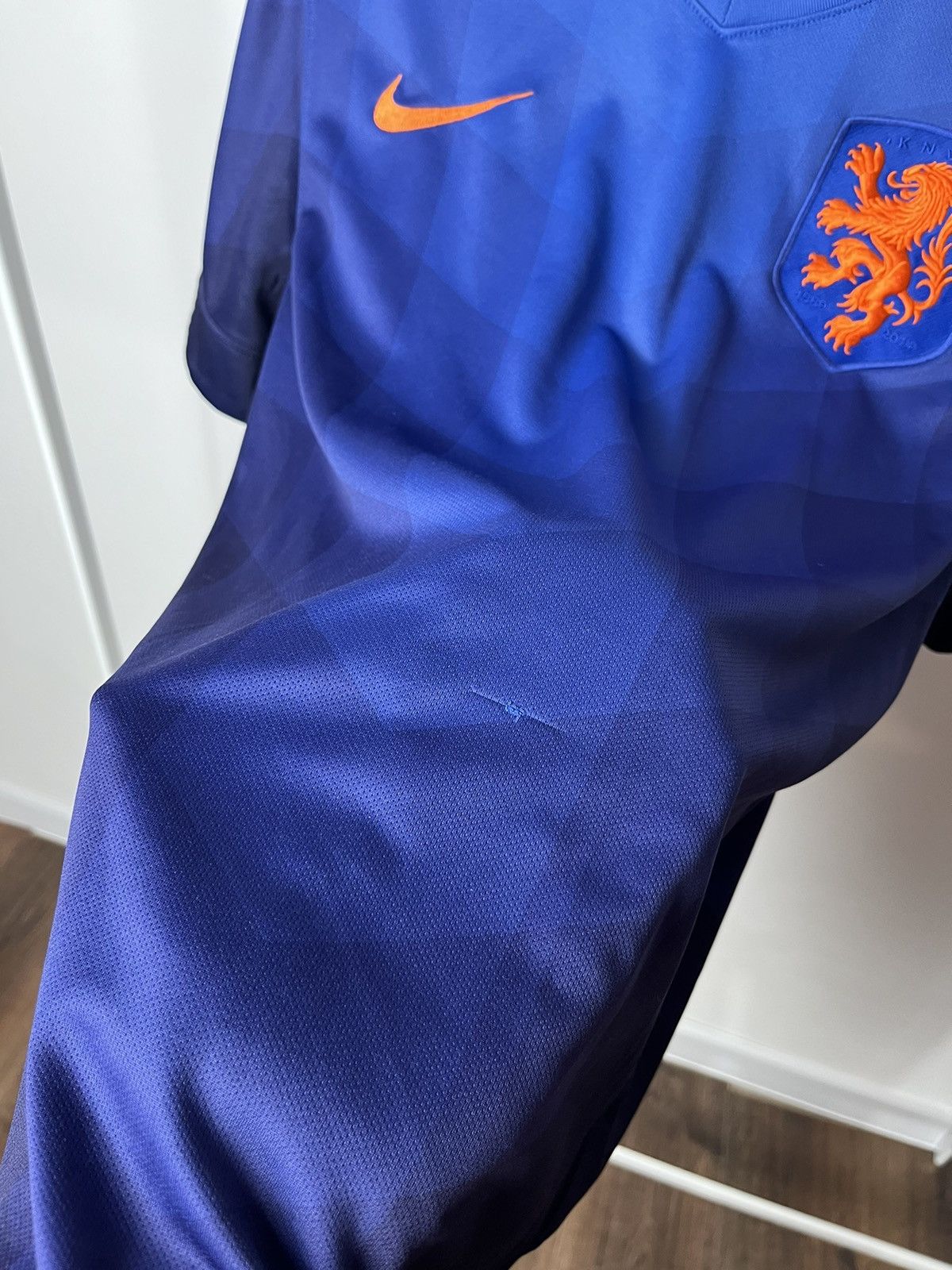 Nike 2014 2015 AWAY SHIRT NETHERLANDS SOCCER JERSEY MENS NIKE Size US S / EU 44-46 / 1 - 3 Thumbnail