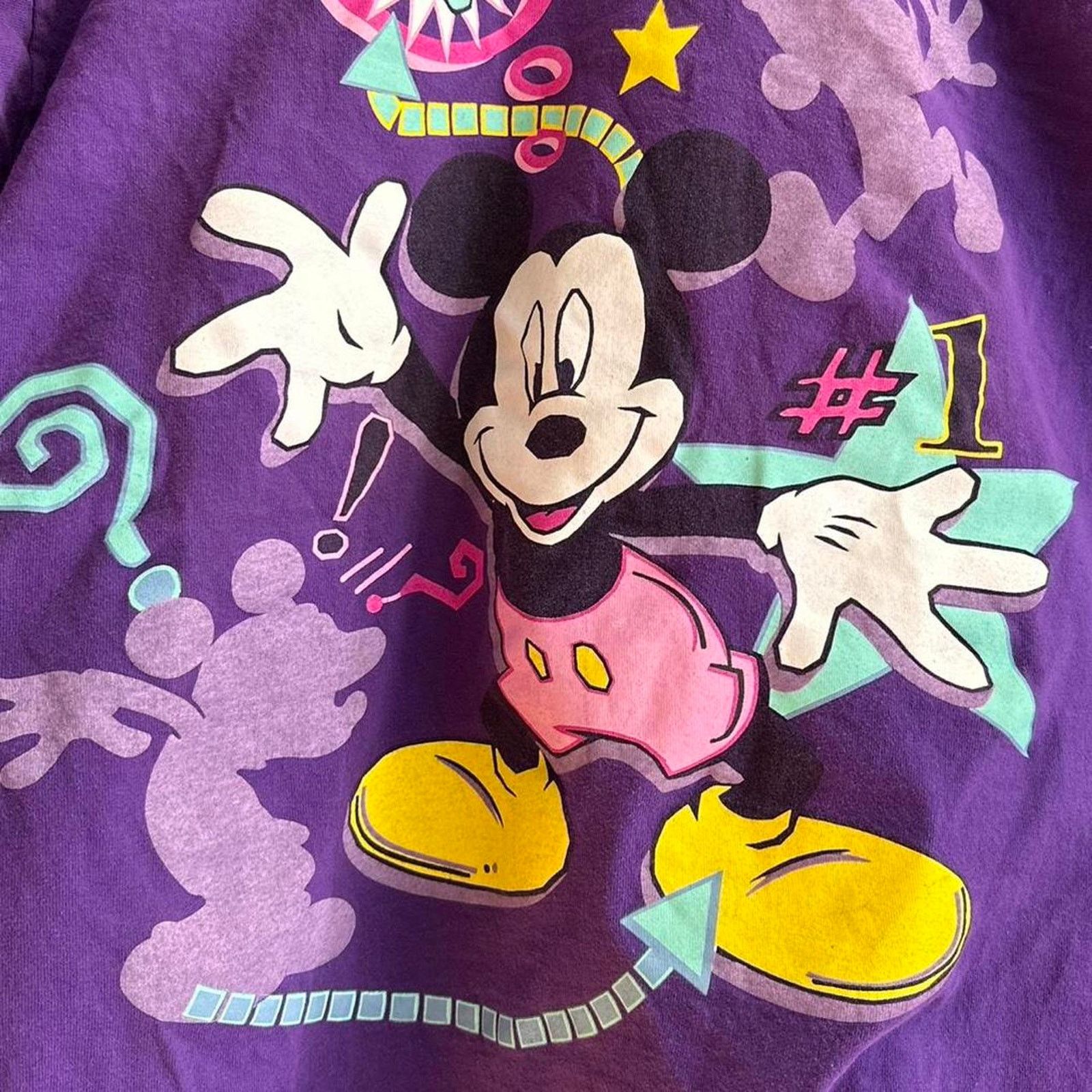 Disney × Vintage Vintage Disney Mickey Mouse Shirt Size US L / EU 52-54 / 3 - 3 Thumbnail