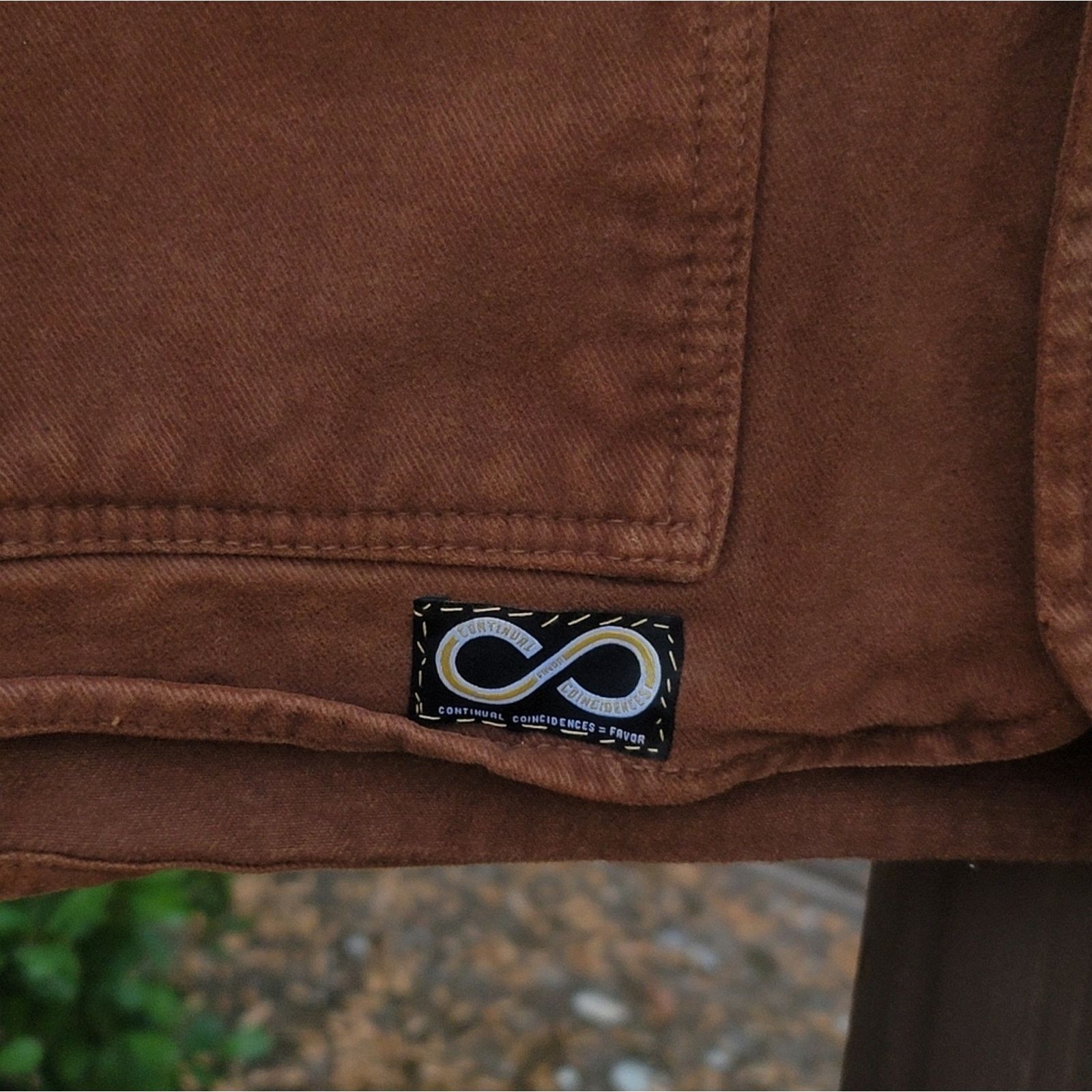 Designer Continual Coincidences Brand Upcycled Denim Hip Hop Vest Size US XXL / EU 58 / 5 - 7 Thumbnail