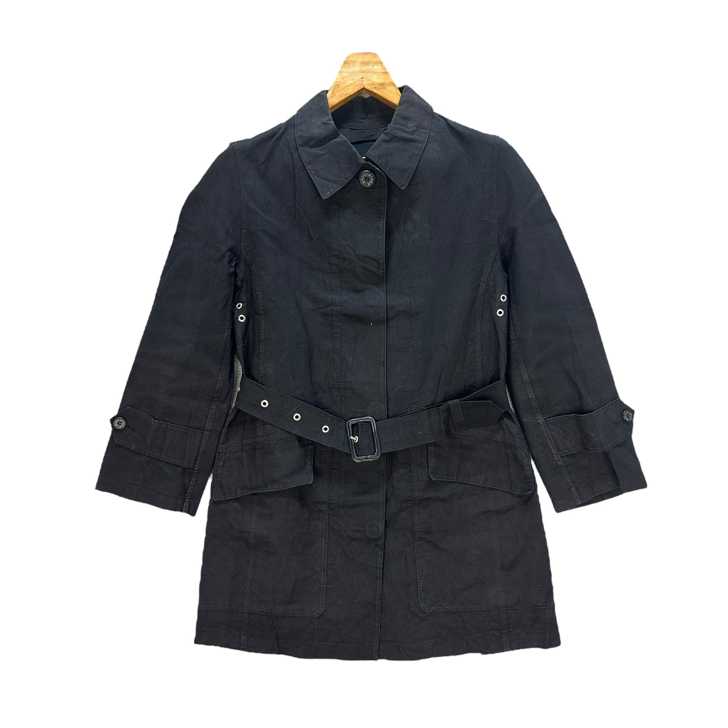Mackintosh Mackintosh Genuine Handmade Cotton Rubber Overcoat #A7-0175 Size XS / US 0-2 / IT 36-38 - 1 Thumbnail