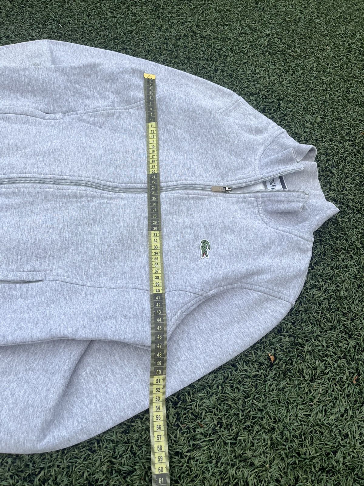 Lacoste Lacoste Sport Grey Full Zip Sweatshirt Small Size US S / EU 44-46 / 1 - 6 Thumbnail
