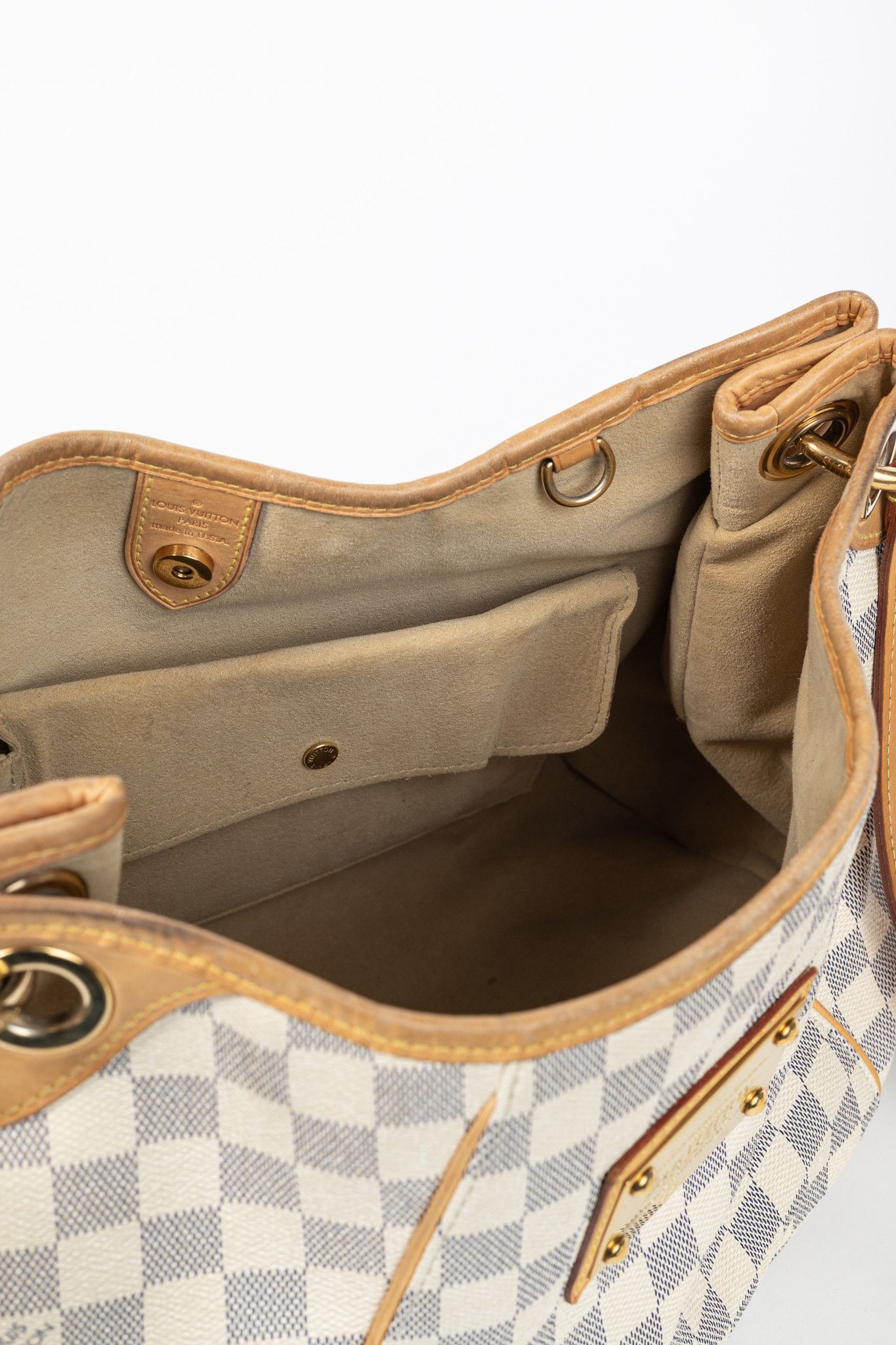 Louis Vuitton Louis Vuitton Galleria PM Damier Azur Canvas Hobo Size ONE SIZE - 10 Thumbnail