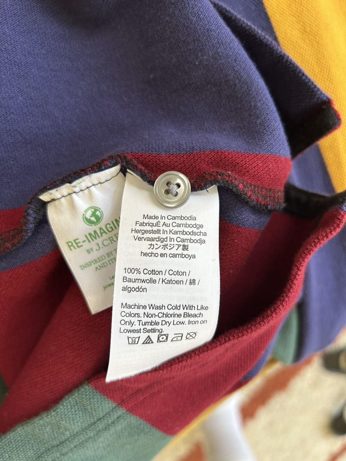 J.Crew J. Crew Multicolor Men's Polo - Size Large Size US L / EU 52-54 / 3 - 4 Thumbnail
