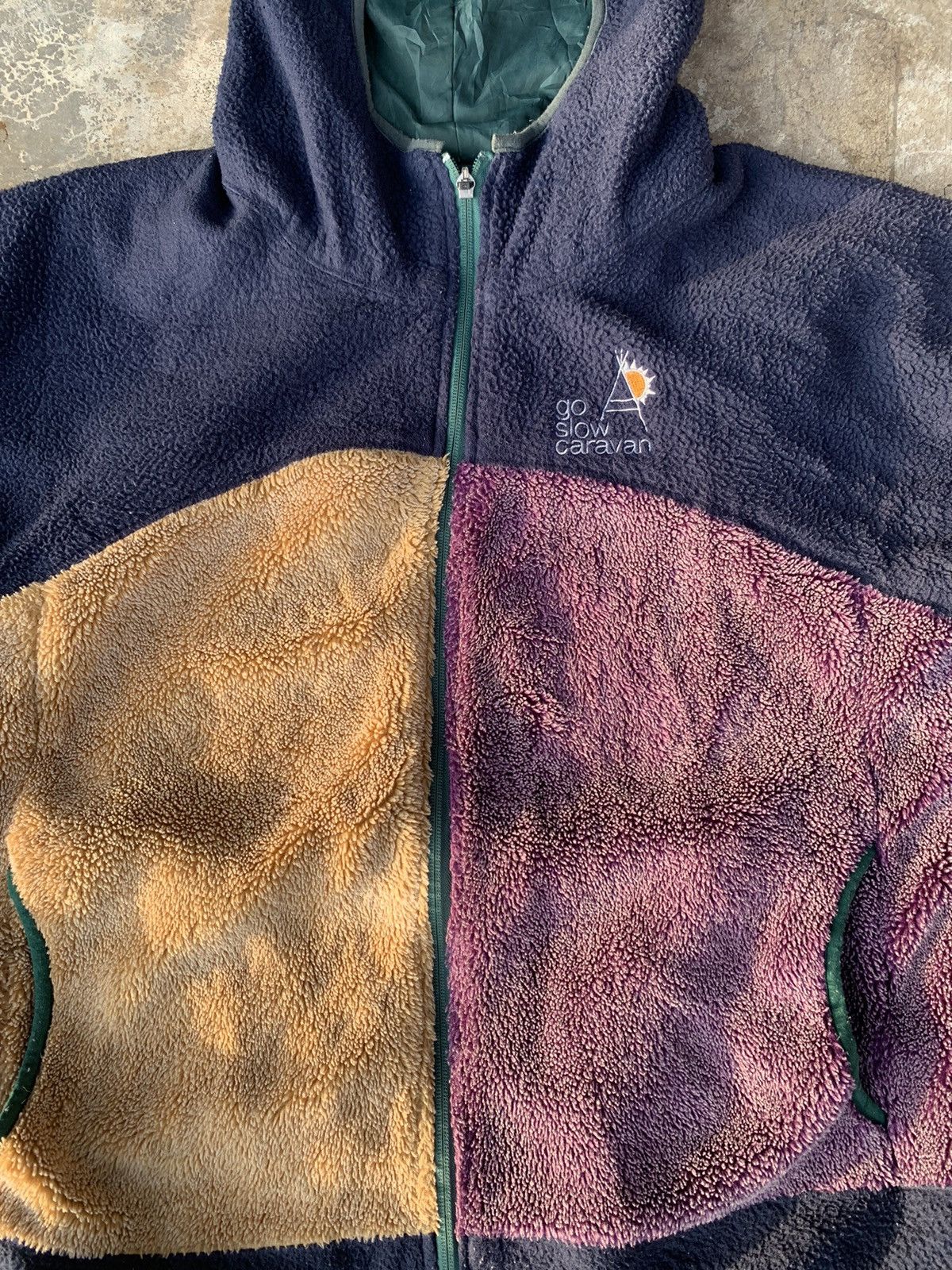 go slow caravan Go slow caravan fleece hooded jacket Size US L / EU 52-54 / 3 - 4 Thumbnail
