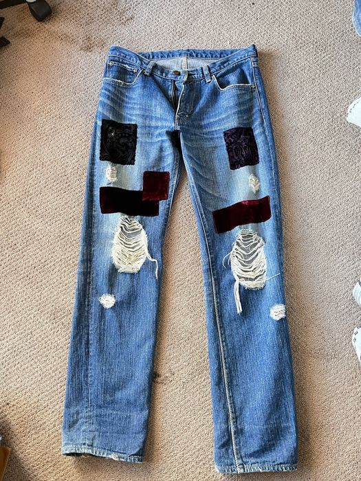 Number (N)ine Number Nine AW03 “Touch Me I’m Sick” Runway Jeans | Grailed