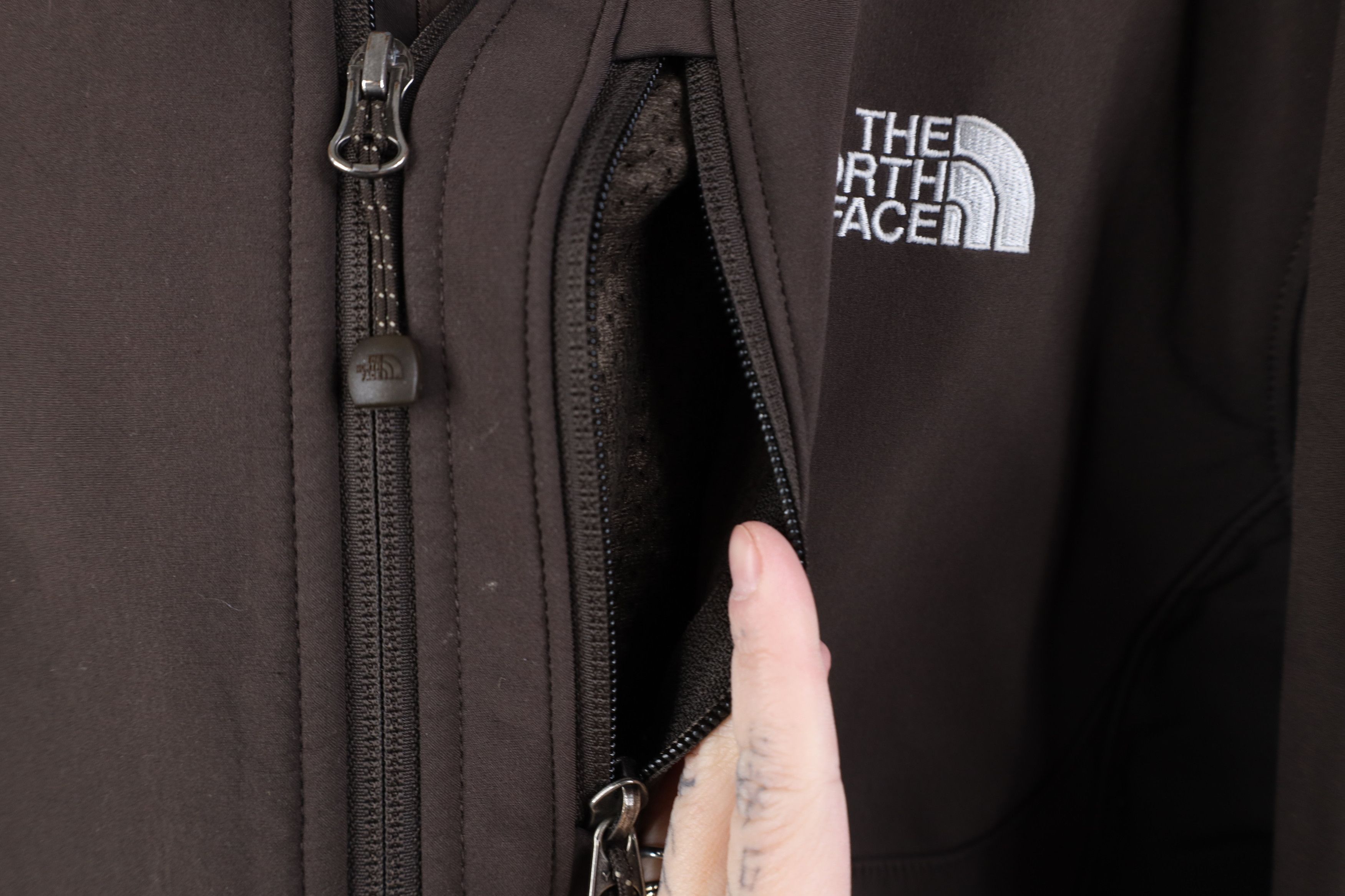 The North Face Vintage The North Face Apex Soft Shell Jacket Brown Size US L / EU 52-54 / 3 - 7 Thumbnail