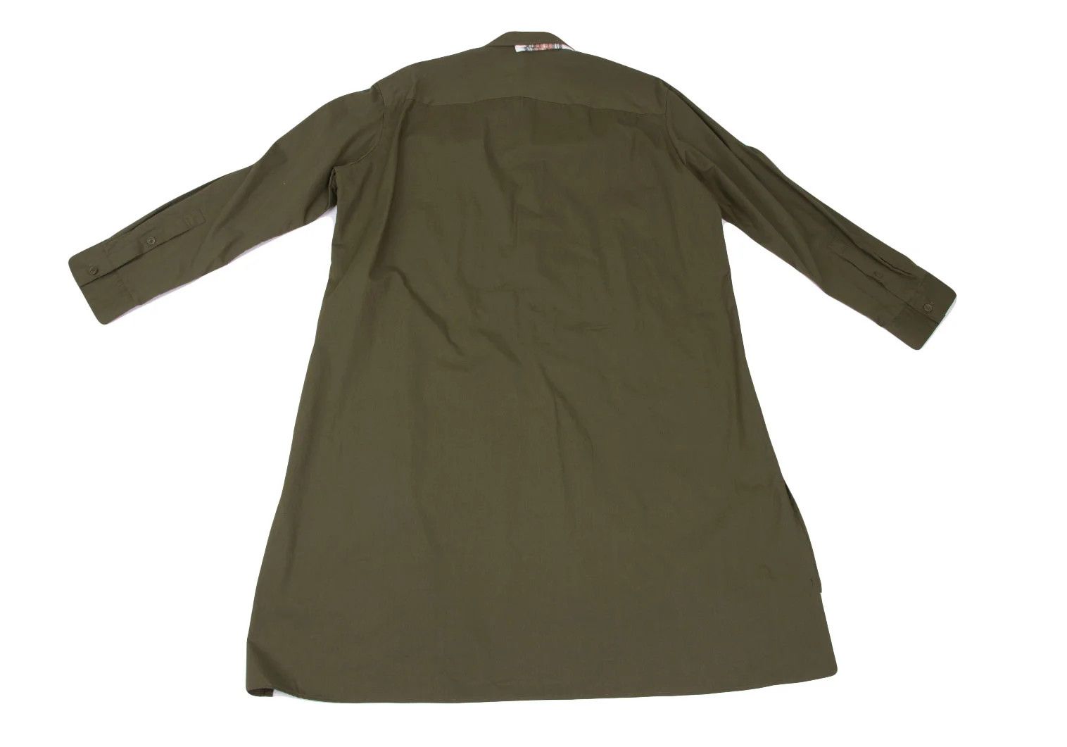 Yohji Yamamoto Tartan Check Pigment Print Set-Up in Khaki and Others Size US 36 / EU 52 - 12 Thumbnail