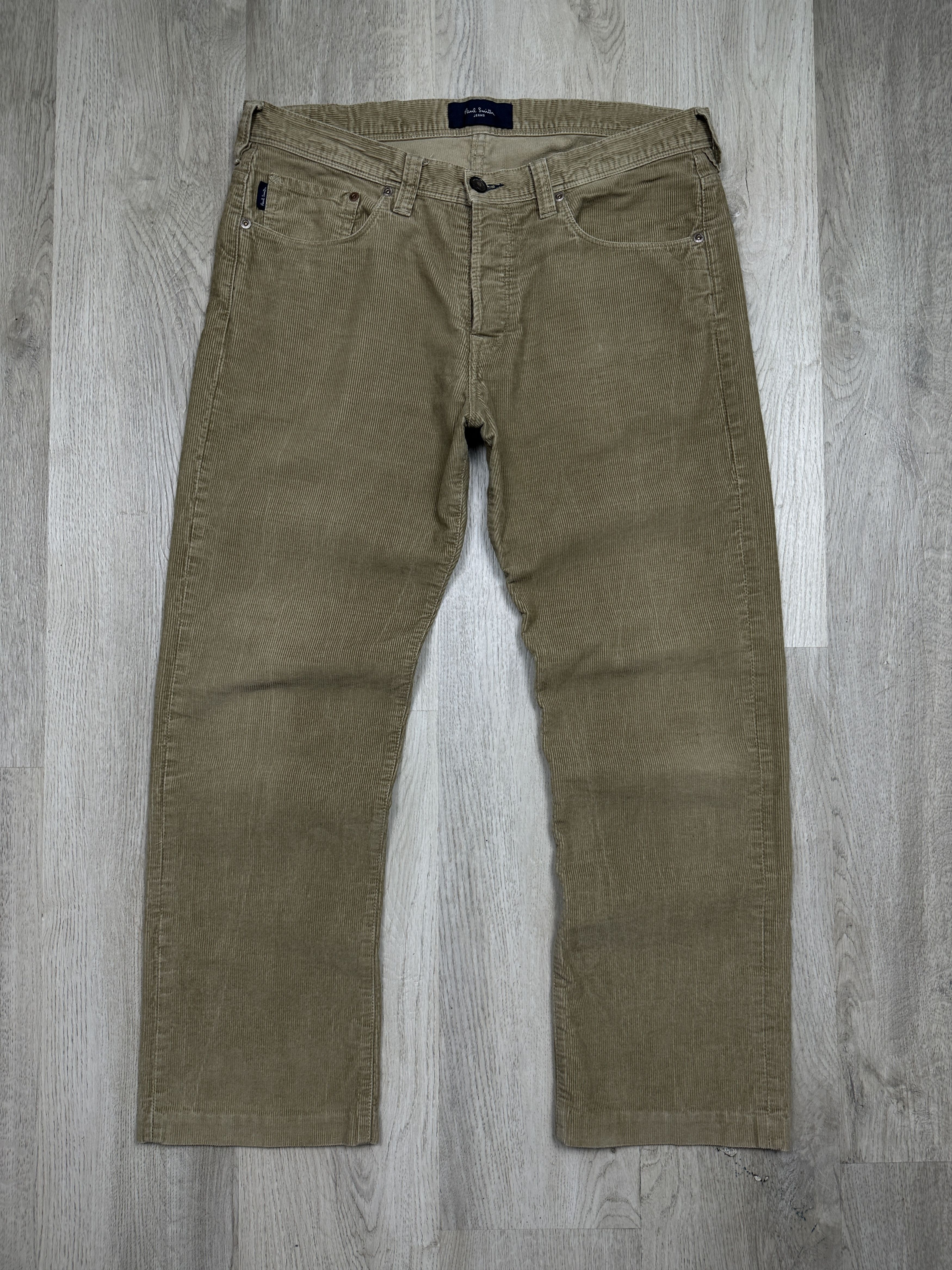 Paul Smith × Vintage Paul Smith Jeans Mens Corduroy Denim Pants Jeans Size US 32 / EU 48 - 1 Thumbnail