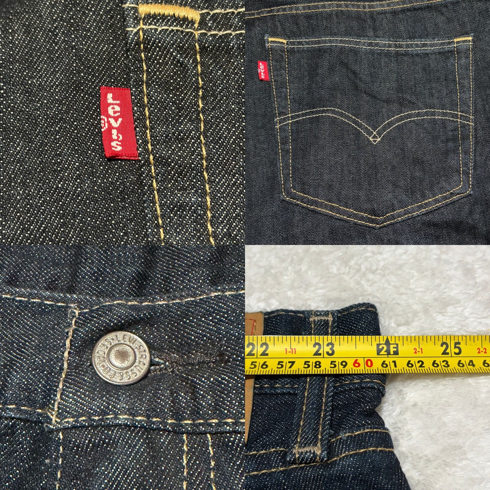 Levi's Levi's 559 Jeans Men 46x30 Big & Tall Blue Relaxed Straight Denim Dark Wash NWT Jeans Men Ready-to-Wear 5-Pocket Style Vintage Modern 100% Cotton Size US 30 / EU 46 - 9 Thumbnail