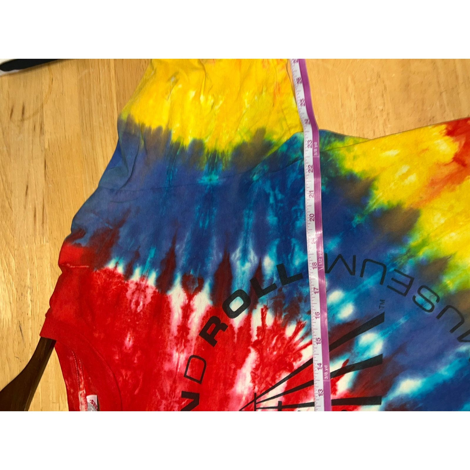 Jerzees Vintage Rock And Roll Hall Of Fame Shirt Museum Tie Dye XL Size US XL / EU 56 / 4 - 8 Thumbnail