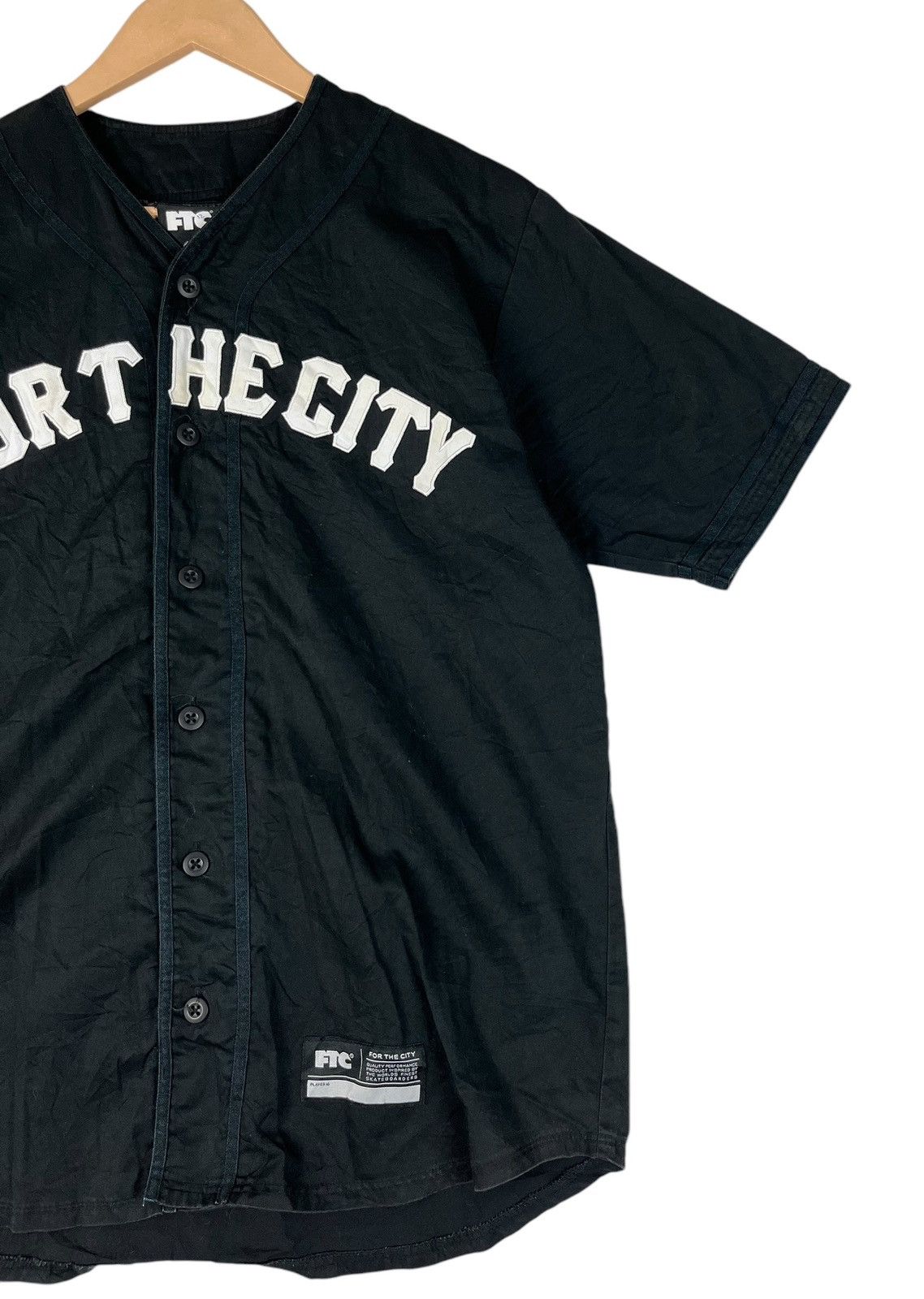 FTC “For The City” Skateboard Baseball Jersey Shirt
