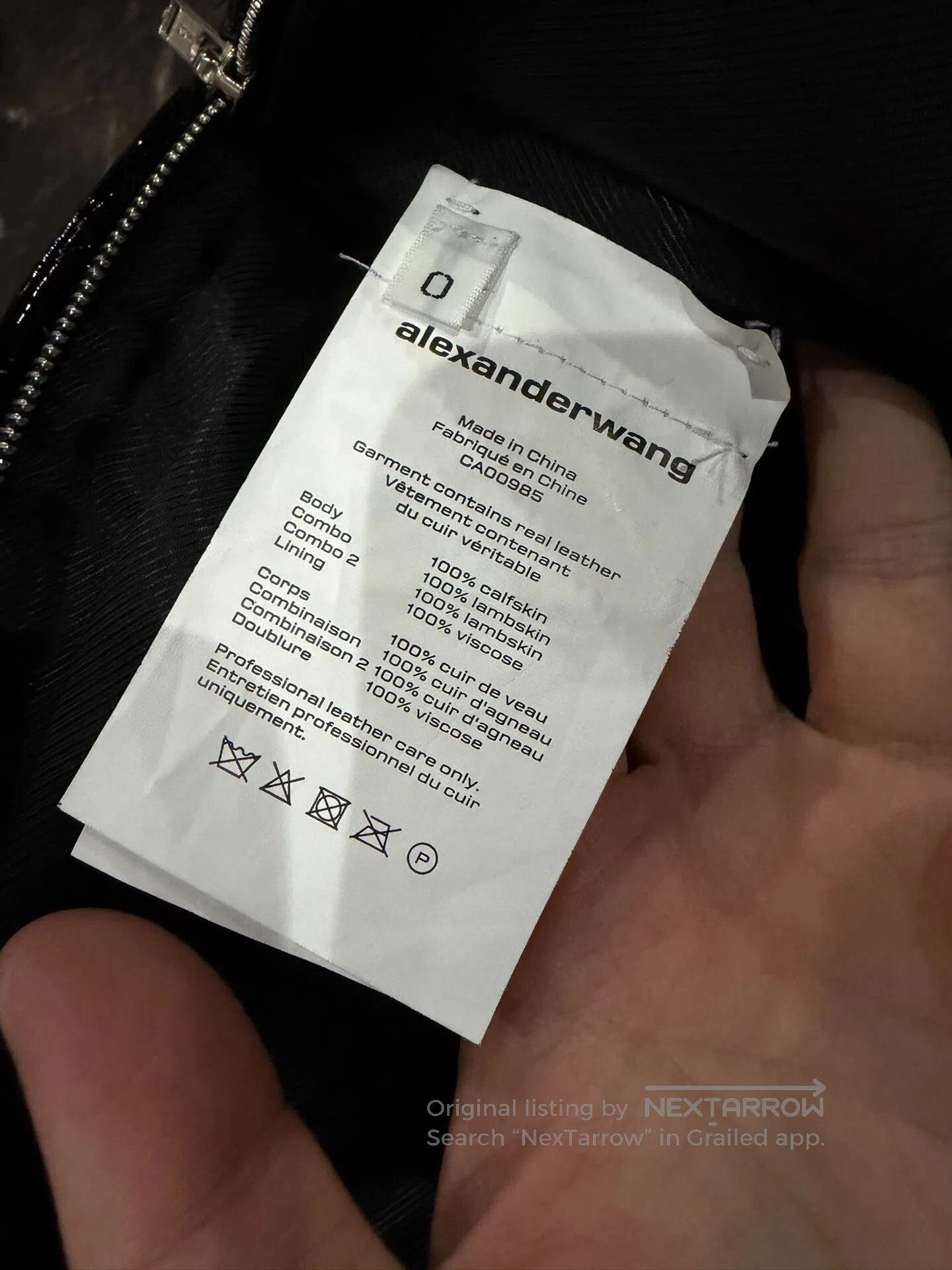 Alexander Wang Alexander Wang Asymmetric Croc. Size 26" / US 2 / IT 38 - 6 Thumbnail