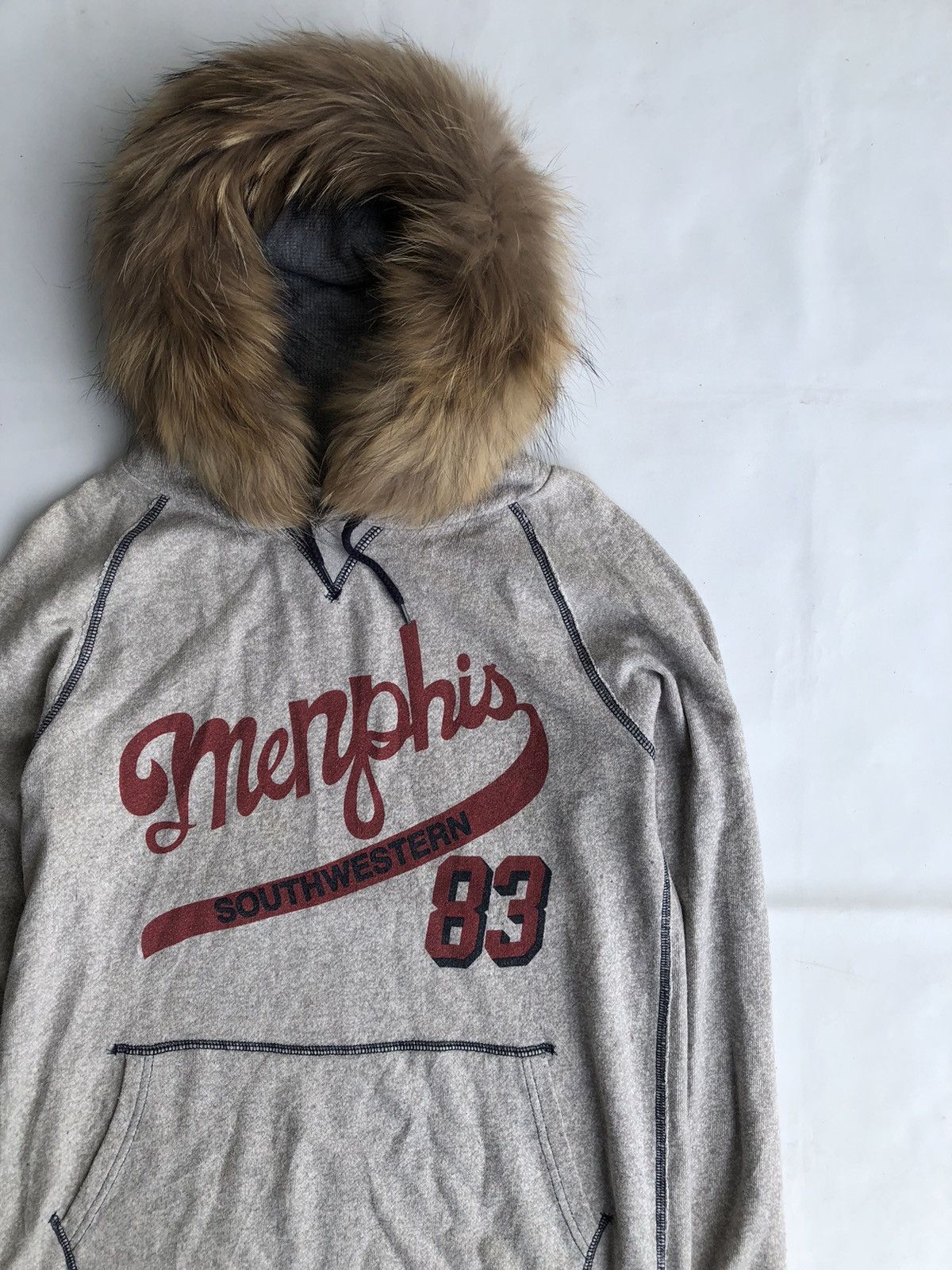 Hysteric Glamour × If Six Was Nine × Le Grande Bleu (L.G.B.) Menphis Southwestern Poem Fur Hoodie ifsixwasnine style Size US M / EU 48-50 / 2 - 3 Thumbnail