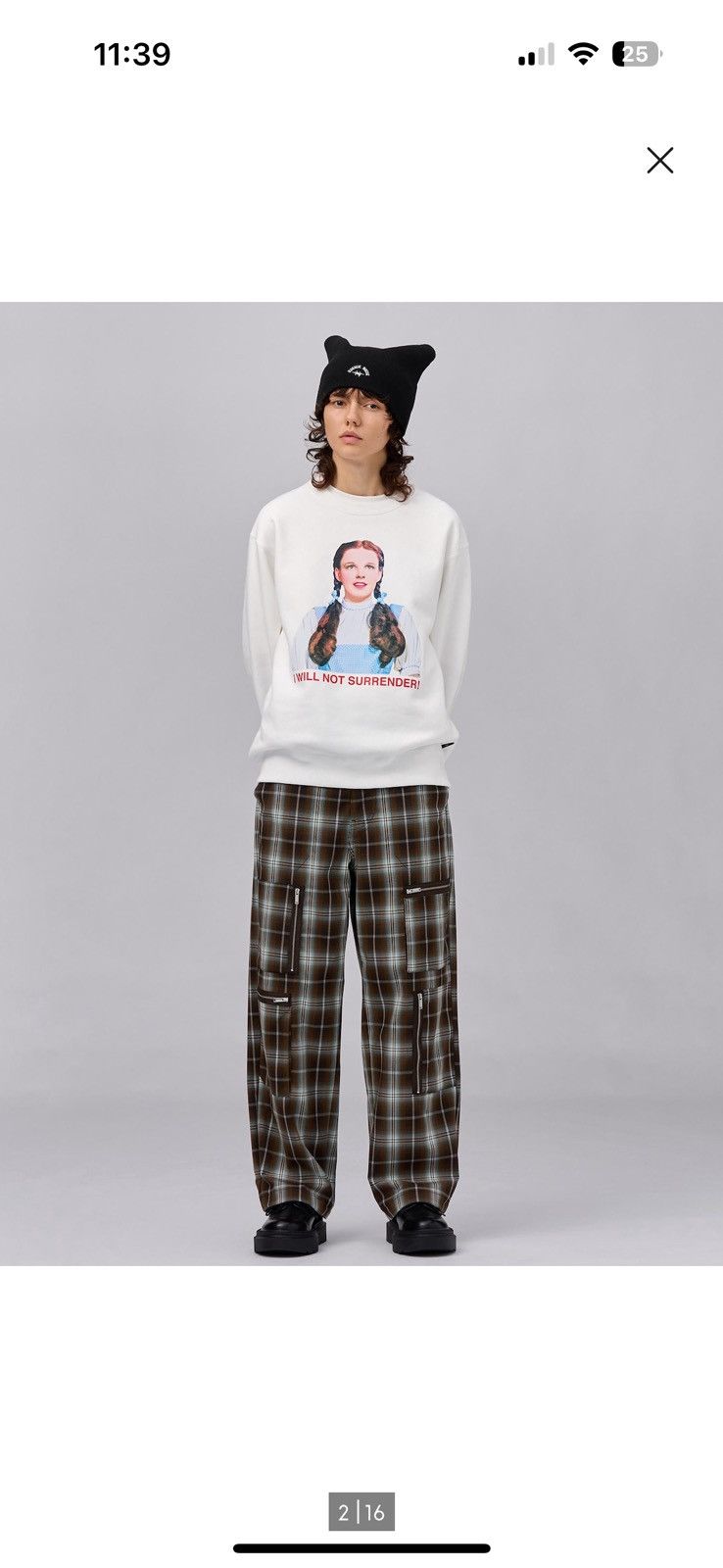 GU × Undercover × Uniqlo Zip Pocket Pants Plaid Size US 34 / EU 50 - 9 Thumbnail