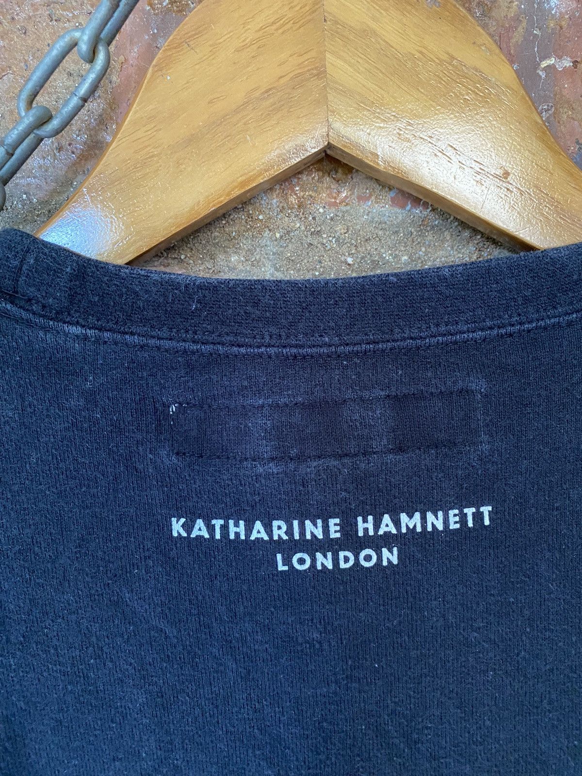 Katharine Hamnett London 2000s Hamnett poem can’t buy me love Size US S / EU 44-46 / 1 - 6 Thumbnail