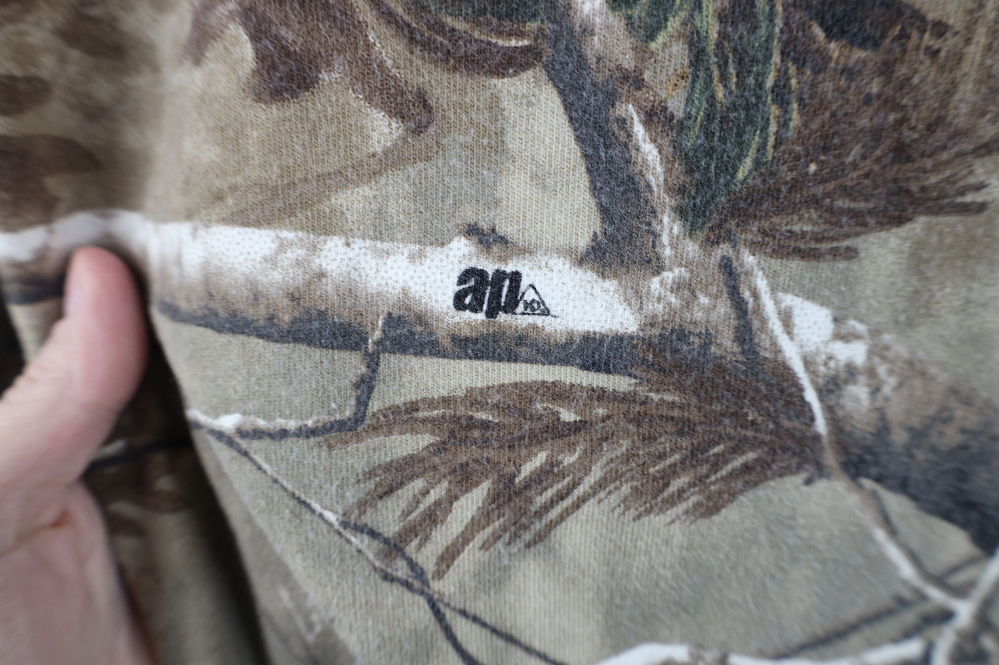 Vintage Vintage Y2K Streetwear Camouflage Turtleneck T-Shirt Cotton Size US M / EU 48-50 / 2 - 10 Thumbnail