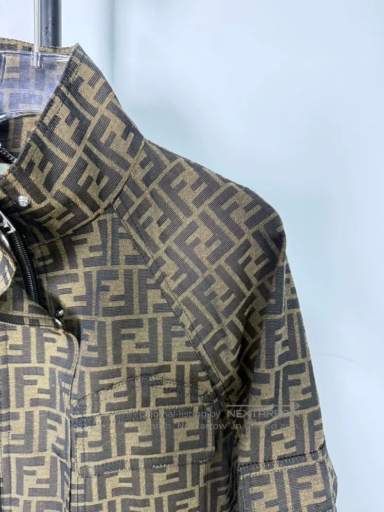 Fendi Fendi Stand collar waistcoat Size 4XL / US 24-26 - 4 Thumbnail
