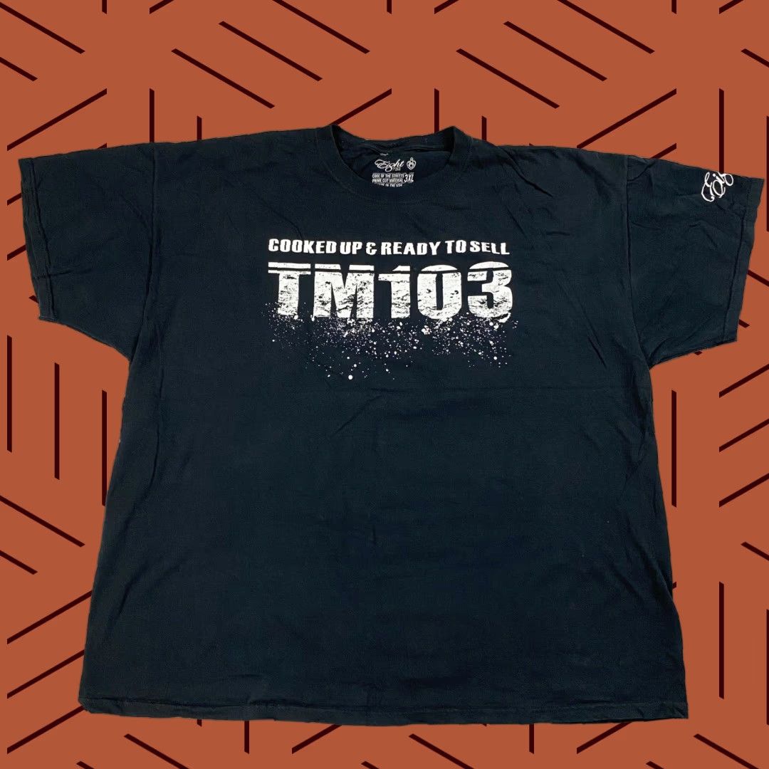 Vintage VINTAGE Eight 732 USA 3XL T-Shirt Men Rap Music JEEZY Retro Y2K Fashion Cotton Size US XXL / EU 58 / 5 - 1 Thumbnail
