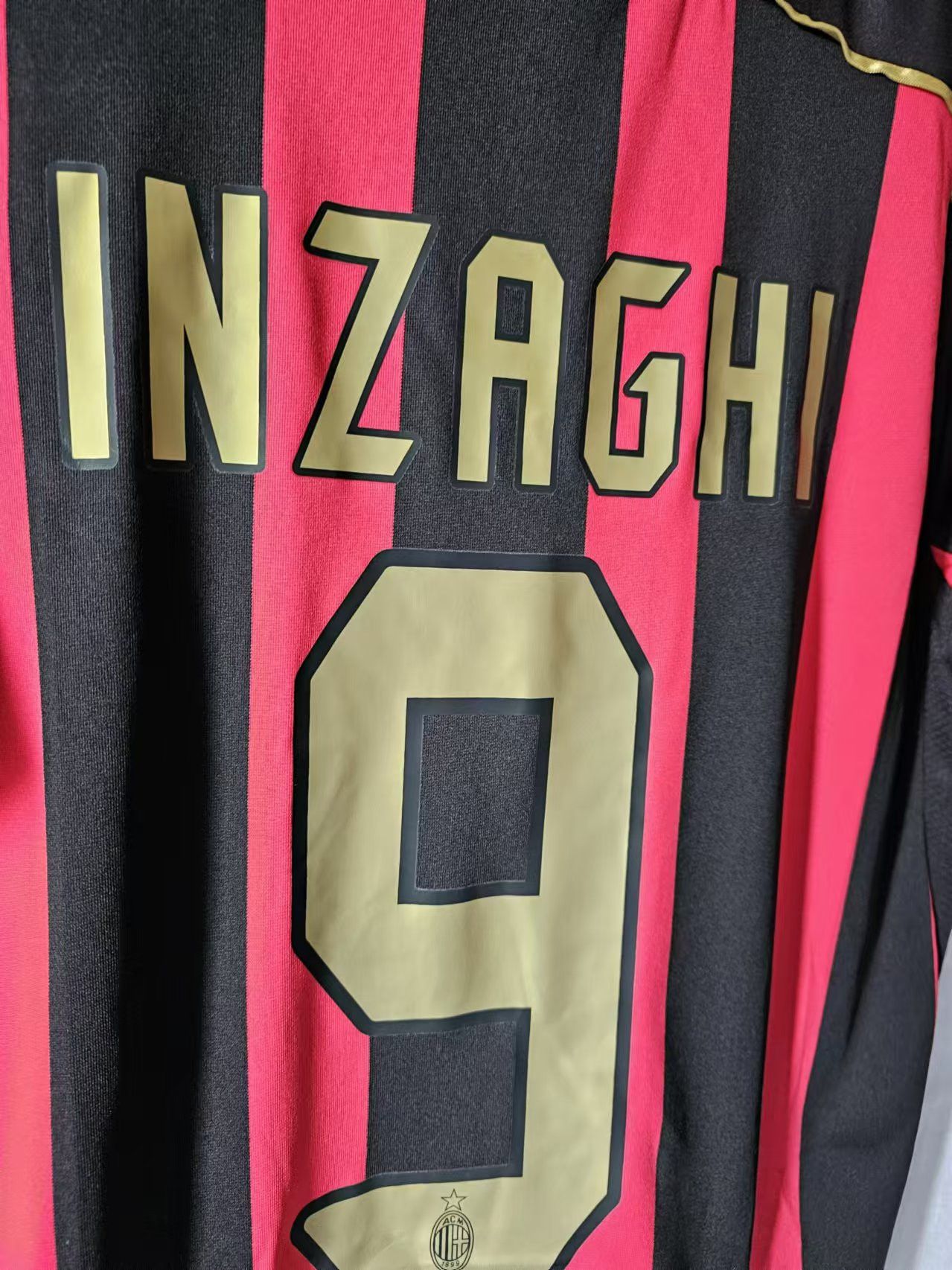 Other 2006 07 AC Milan #9 Inzaghi Jersey Home XXL Size US XXL / EU 58 / 5 - 4 Thumbnail