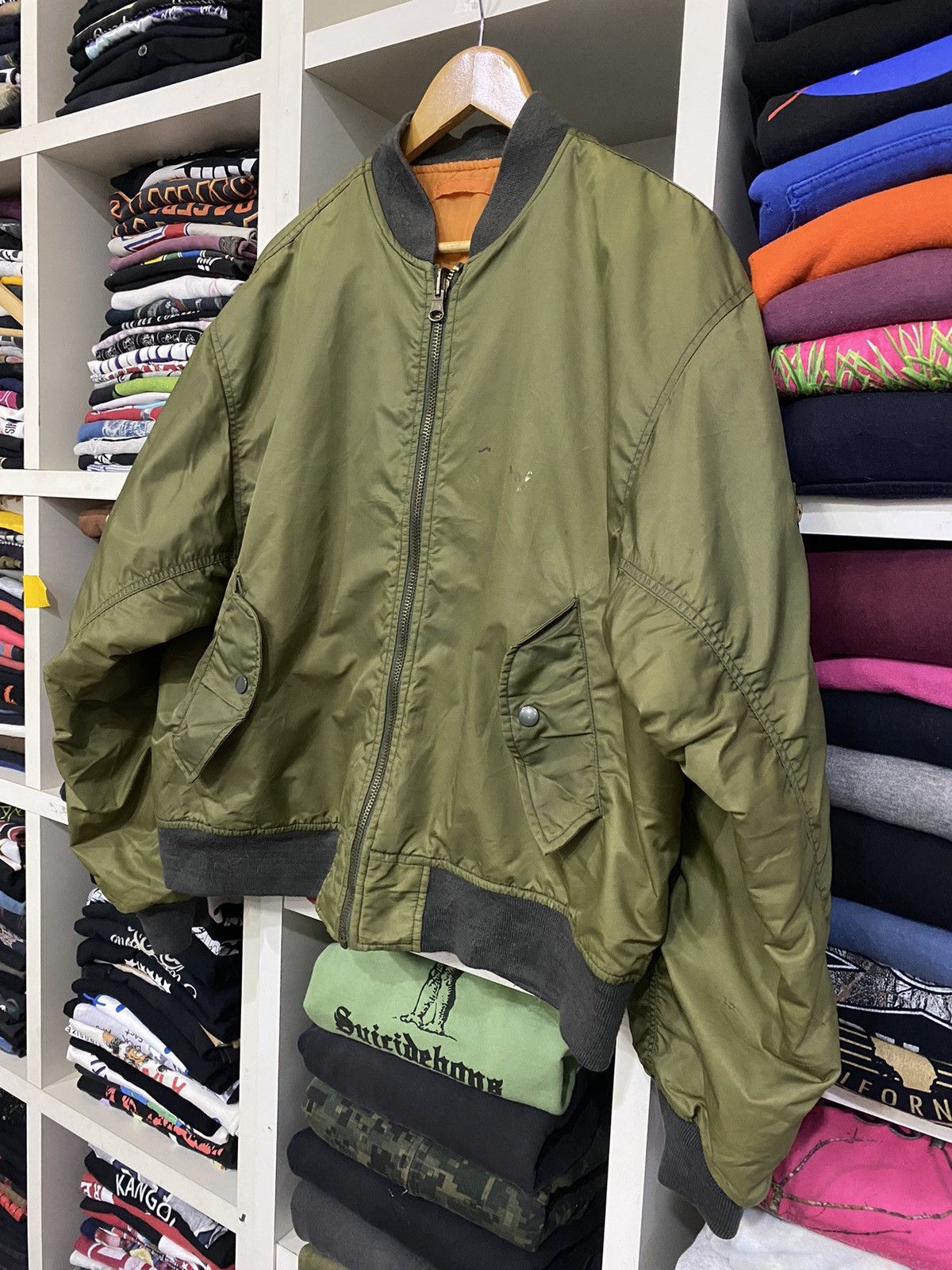 Vintage Vintage Bomber Jacket Size US L / EU 52-54 / 3 - 3 Thumbnail