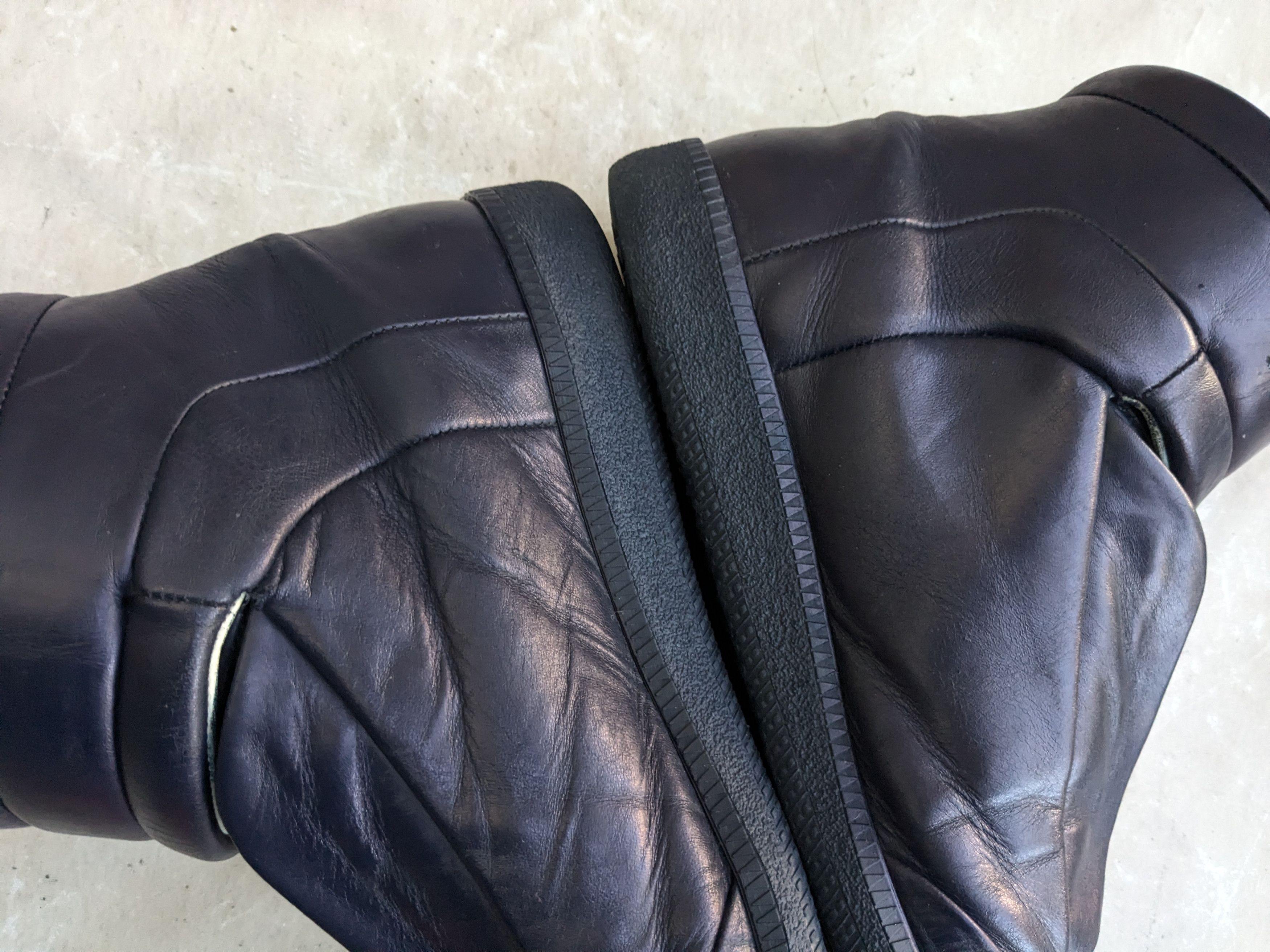 Maison Margiela Maison Margiela Future Navy Blue 9 42 High Tops Leather Size US 9 / EU 42 - 11 Thumbnail