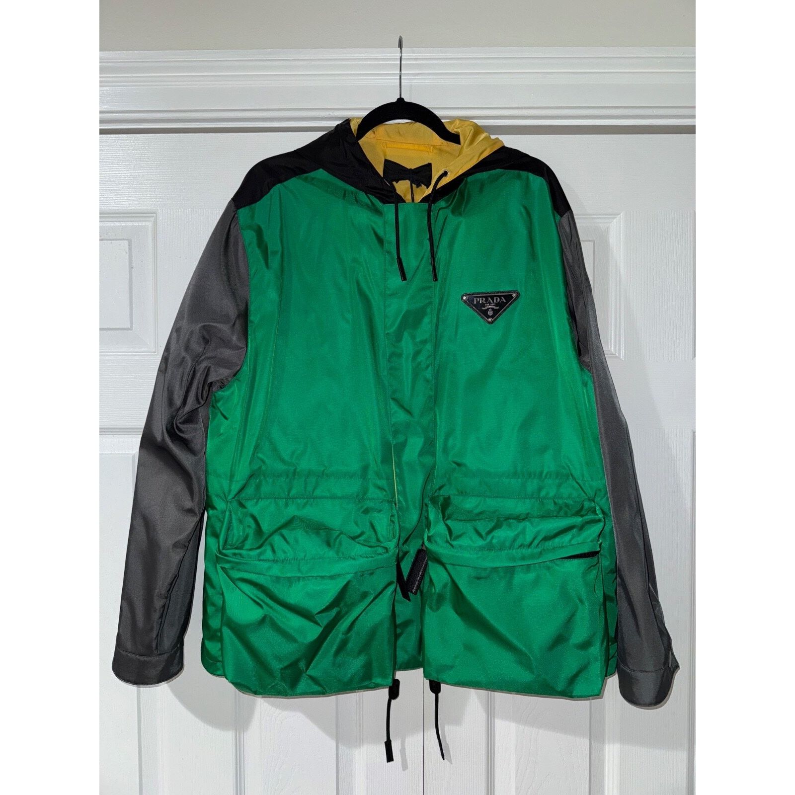 Prada Prada SS20 Aoyama Oversized Nylon Jacket Medium M Size US M / EU 48-50 / 2 - 2 Thumbnail
