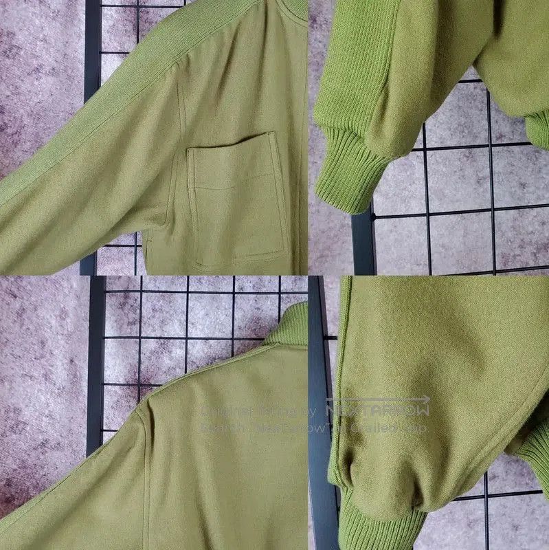 Dior Dior Green Wool Embroidered Logo Jacket . Size S / US 4 / IT 40 - 6 Thumbnail