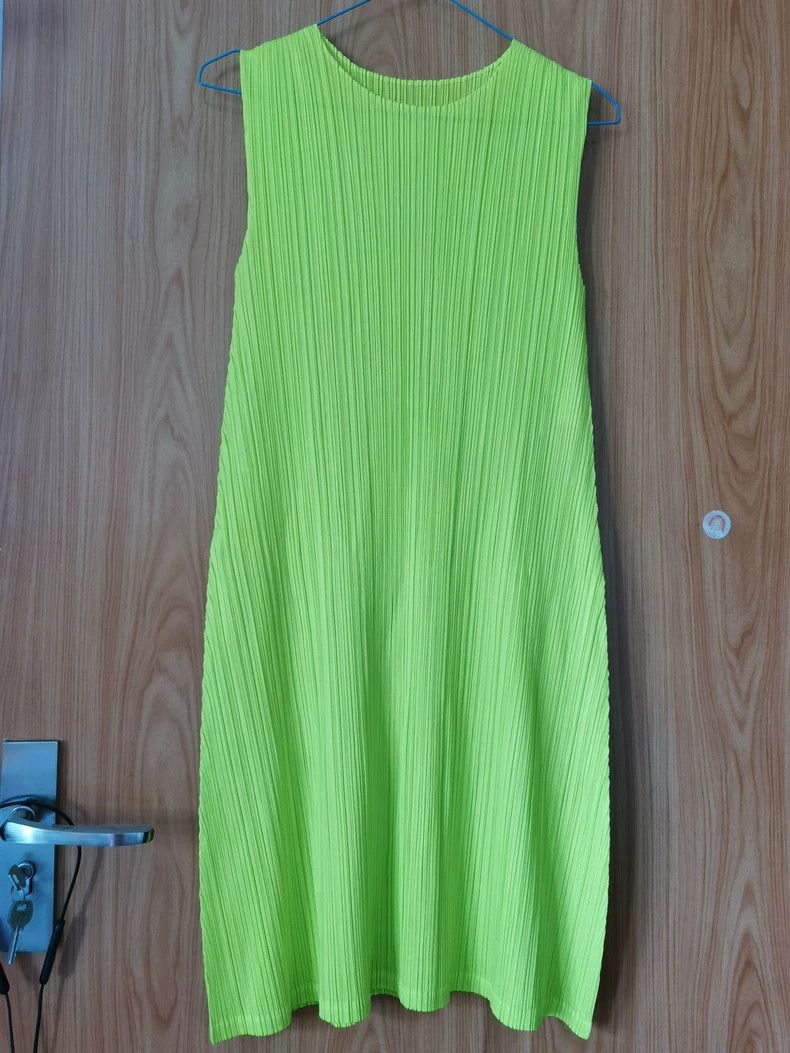 Issey Miyake Issey Miyake PP Pleated Sleeveless Dress - dmc Size US M / EU 48-50 / 2 - 1 Thumbnail