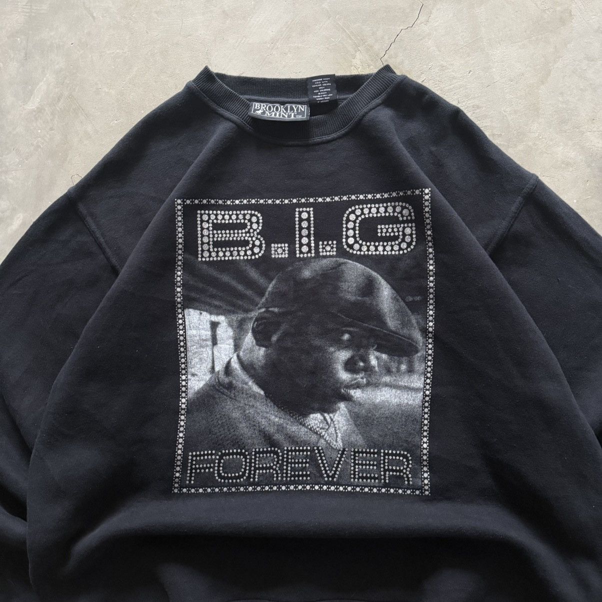 Brooklyn Mint Vintage Notorious B.I.G Brooklyn Mint Sweater (2005) Size US XL / EU 56 / 4 - 6 Thumbnail