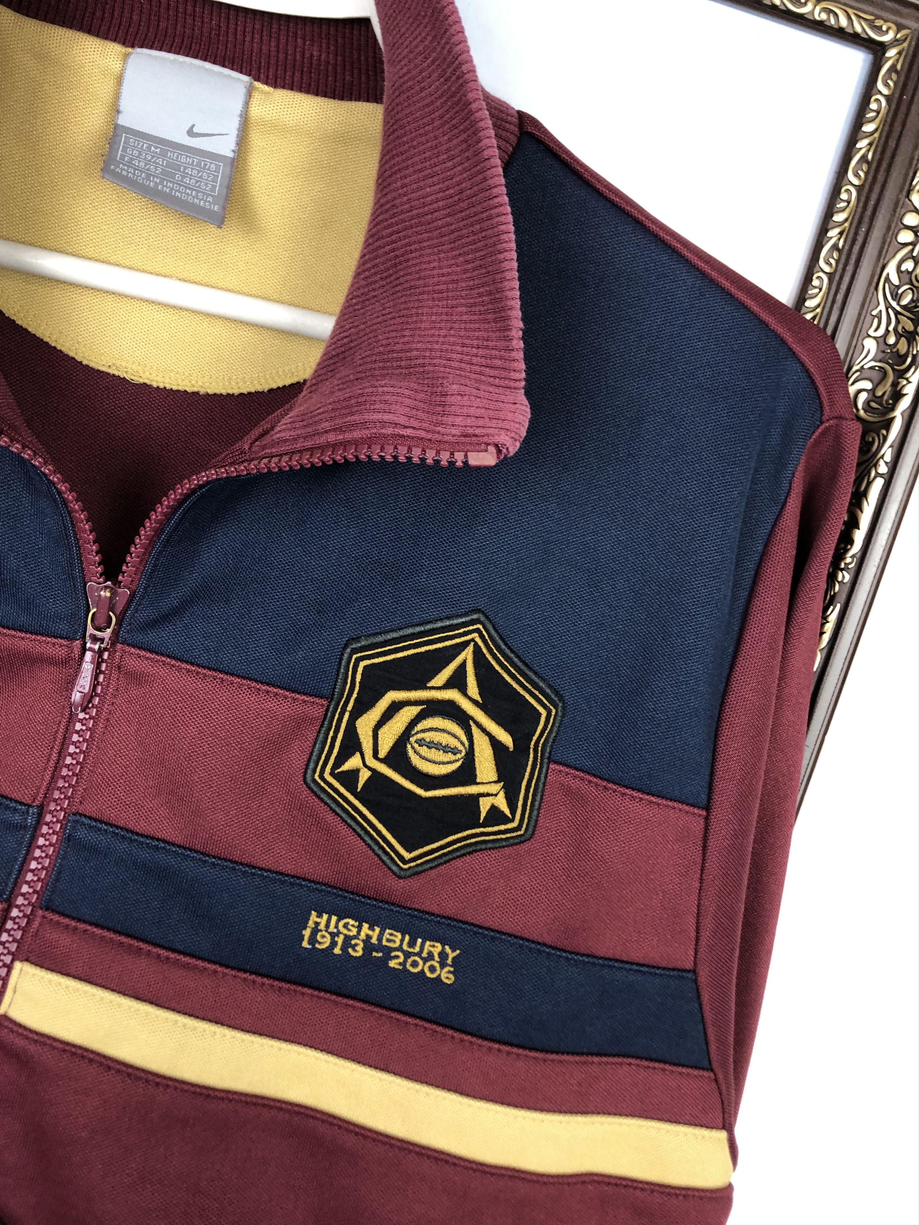 Nike Vintage Nike Arsenal Highbury 2006 Jacket Legend Track Hype Size US M / EU 48-50 / 2 - 3 Thumbnail