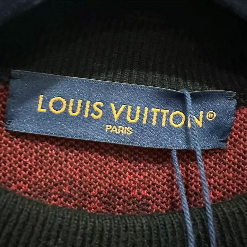 Louis Vuitton Louis Vuitton Logo Plaid Jacquard Crew Neck Pullover Long Size US XS / EU 42 / 0 - 4 Thumbnail