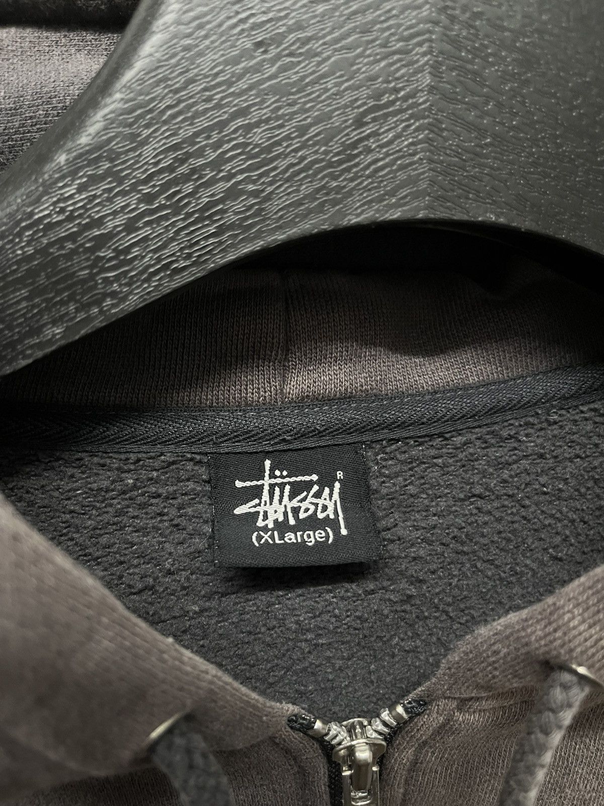 Stussy Vintage 90s Stussy 8Ball Sunfaded Zip Up Hoodie Size US XL / EU 56 / 4 - 8 Thumbnail