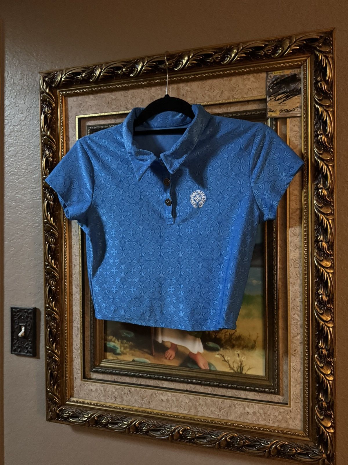 Chrome Hearts Chrome Hearts Plus Monogram Cropped Polo Size M / US 6-8 / IT 42-44 - 2 Thumbnail
