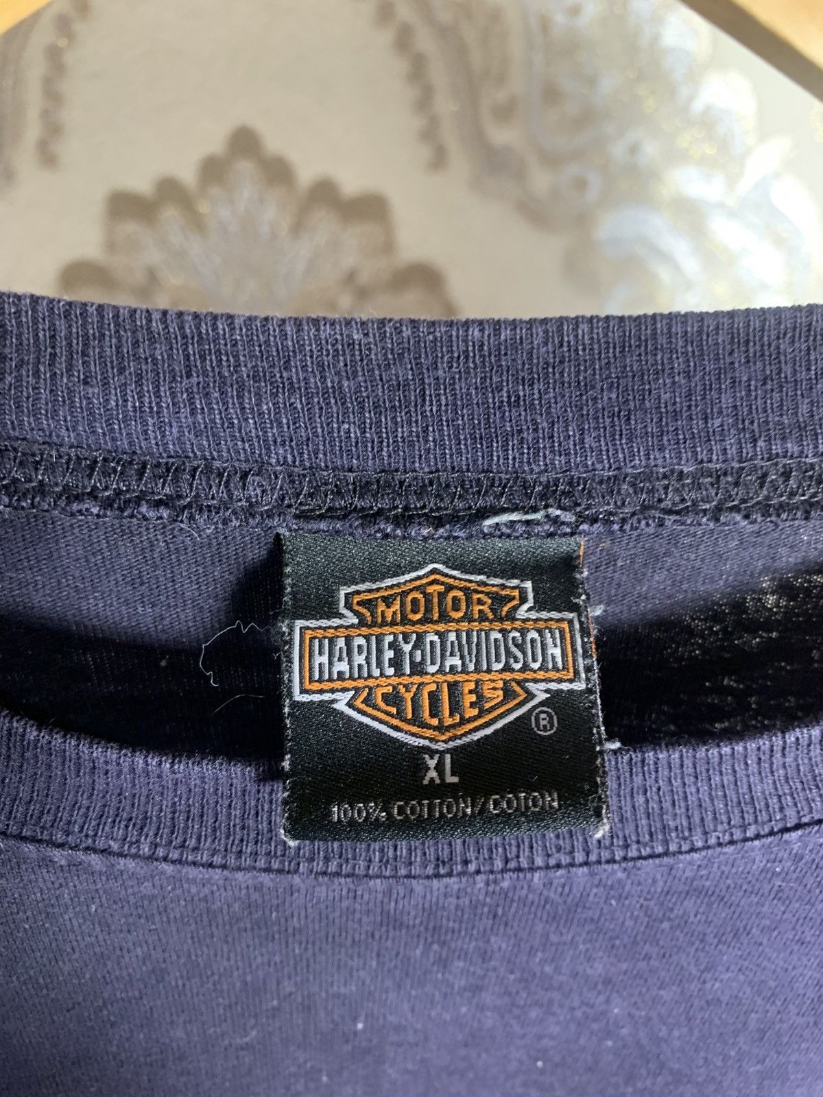 Harley Davidson VINTAGE HARLEY DAVIDSON MOTORCYCLE 1999 T-SHIRT RETRO Y2K Size US XL / EU 56 / 4 - 5 Thumbnail