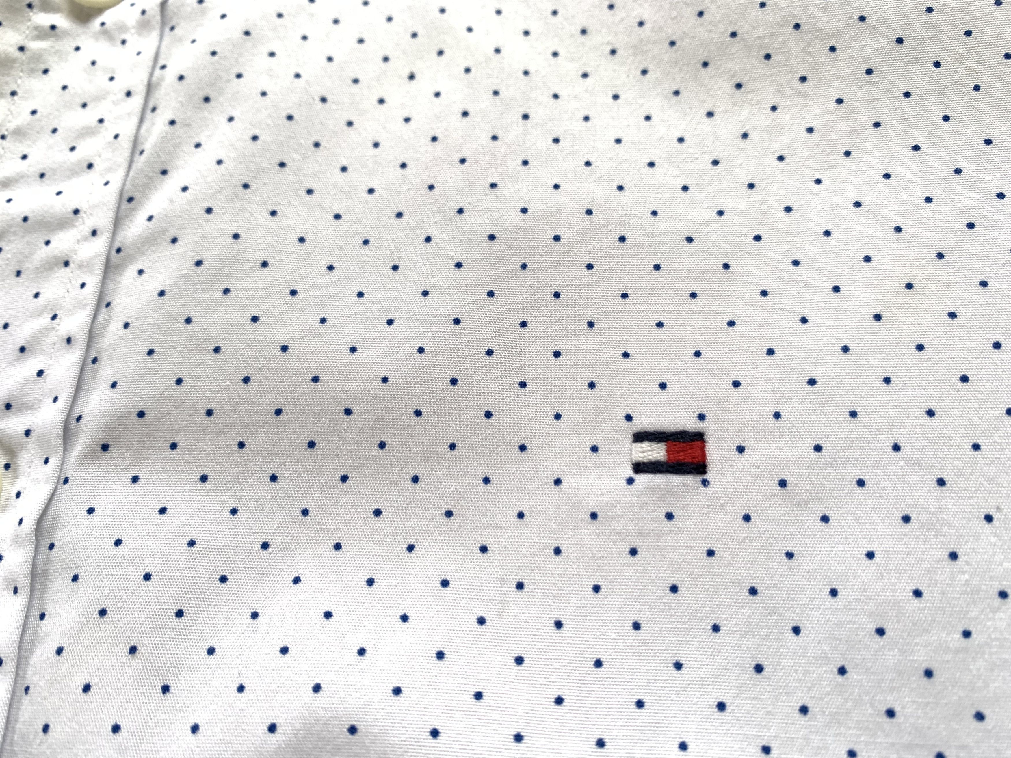 Tommy Hilfiger Tommy Hilfiger Tailored Regular Fit White Cotton Shirt Size US M / EU 48-50 / 2 - 5 Thumbnail