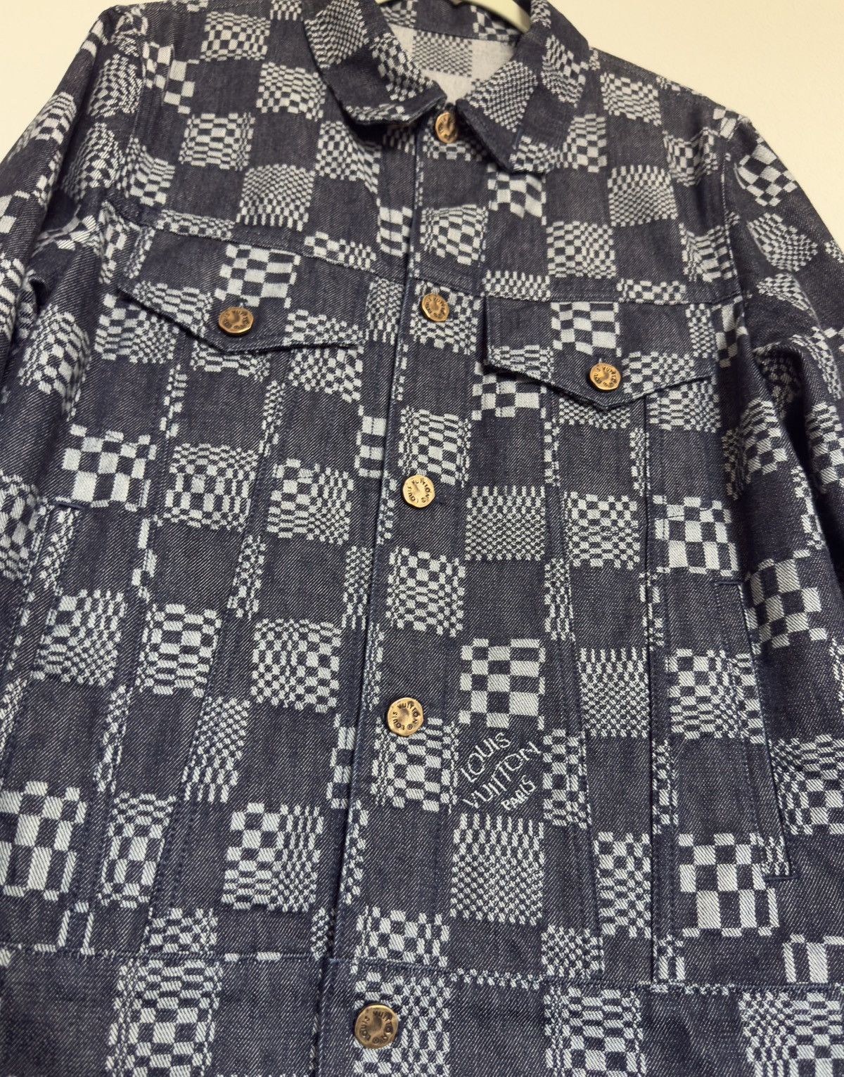 Louis Vuitton Louis Vuitton Denim Jacket Size US S / EU 44-46 / 1 - 4 Thumbnail