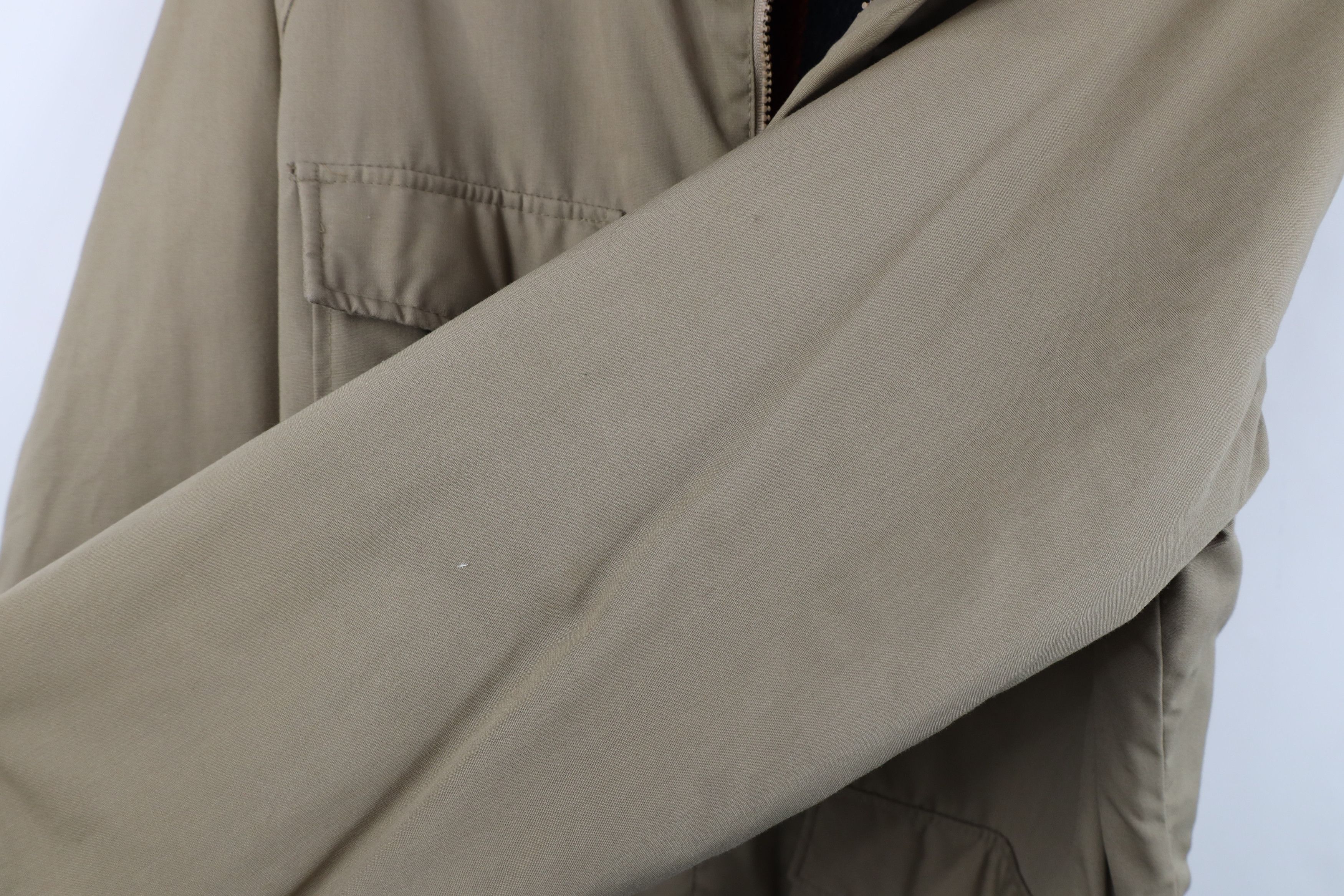 Vintage Vintage 70s Streetwear Hooded Full Zip Parka Jacket USA Size US L / EU 52-54 / 3 - 8 Thumbnail