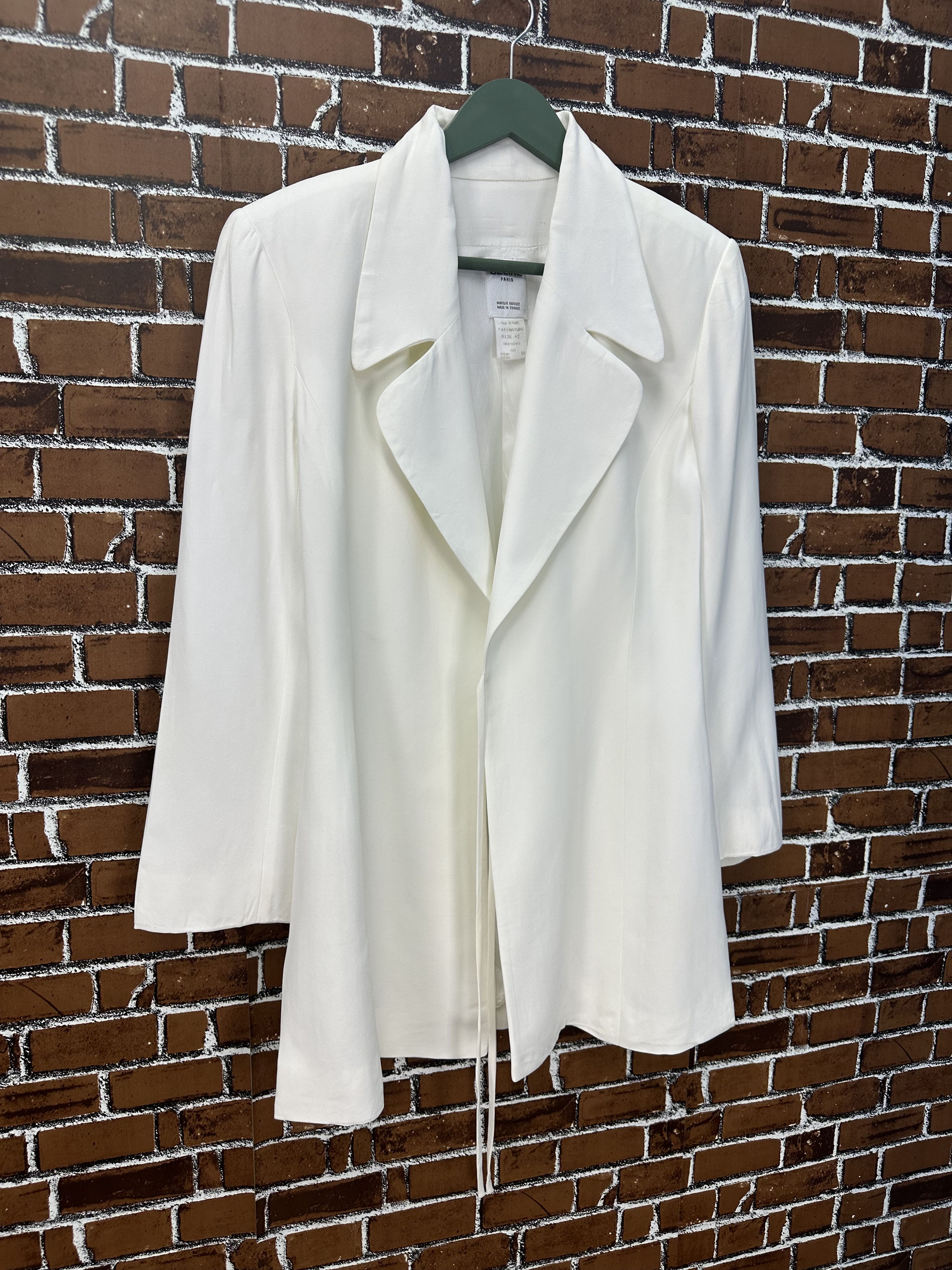 Celine Vintage Celine Cardigan Blazer Jacket VT04 Size M / US 6-8 / IT 42-44 - 2 Thumbnail